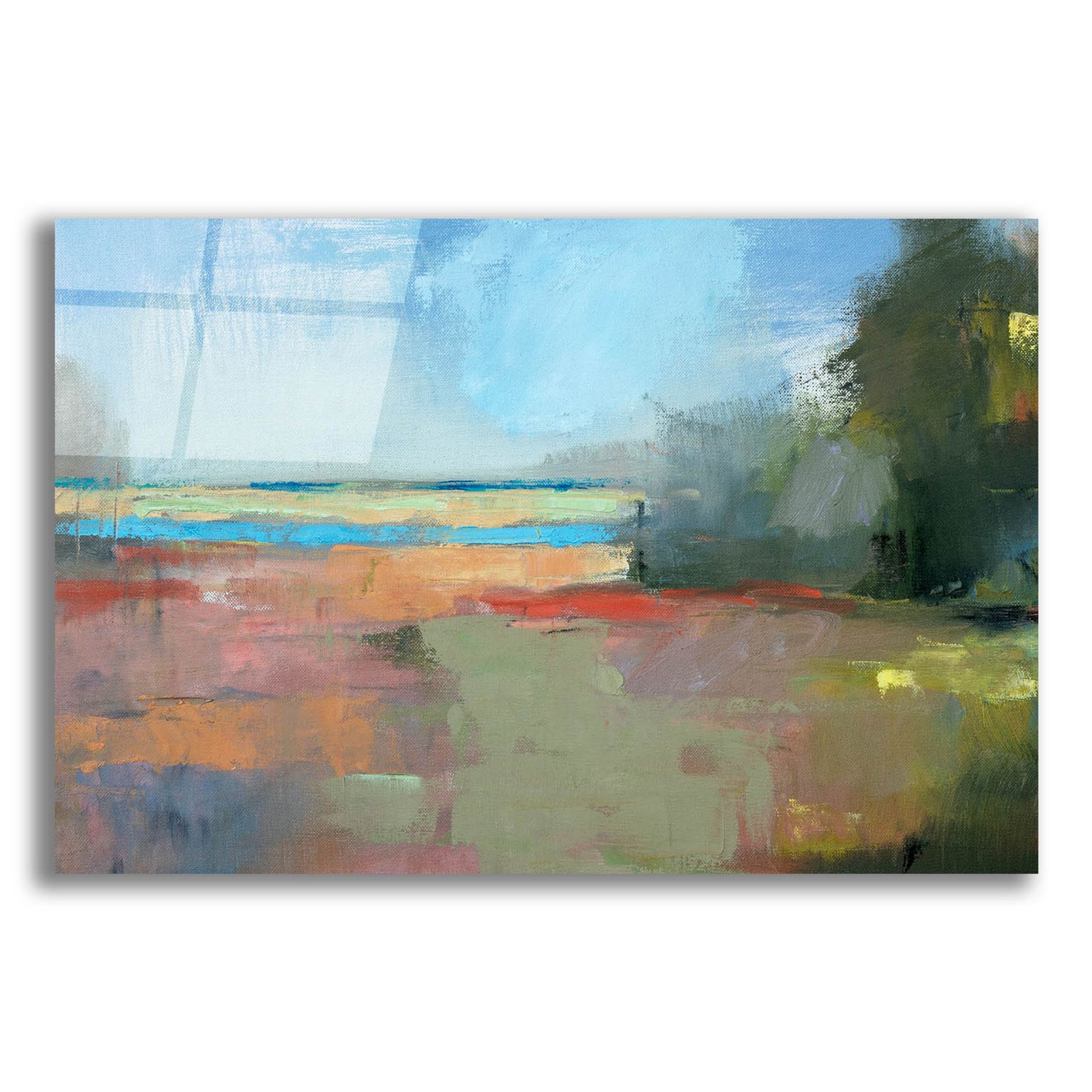 Epic Art ' Beach Plum Farm 2' by Kathleen Robbins, Acrylic Glass Wall Art,24x16