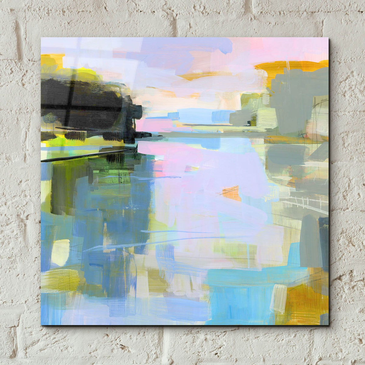 Epic Art ' Chauncey Creek' by Kathleen Robbins, Acrylic Glass Wall Art,12x12