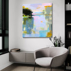 Epic Art ' Chauncey Creek' by Kathleen Robbins, Acrylic Glass Wall Art,36x36
