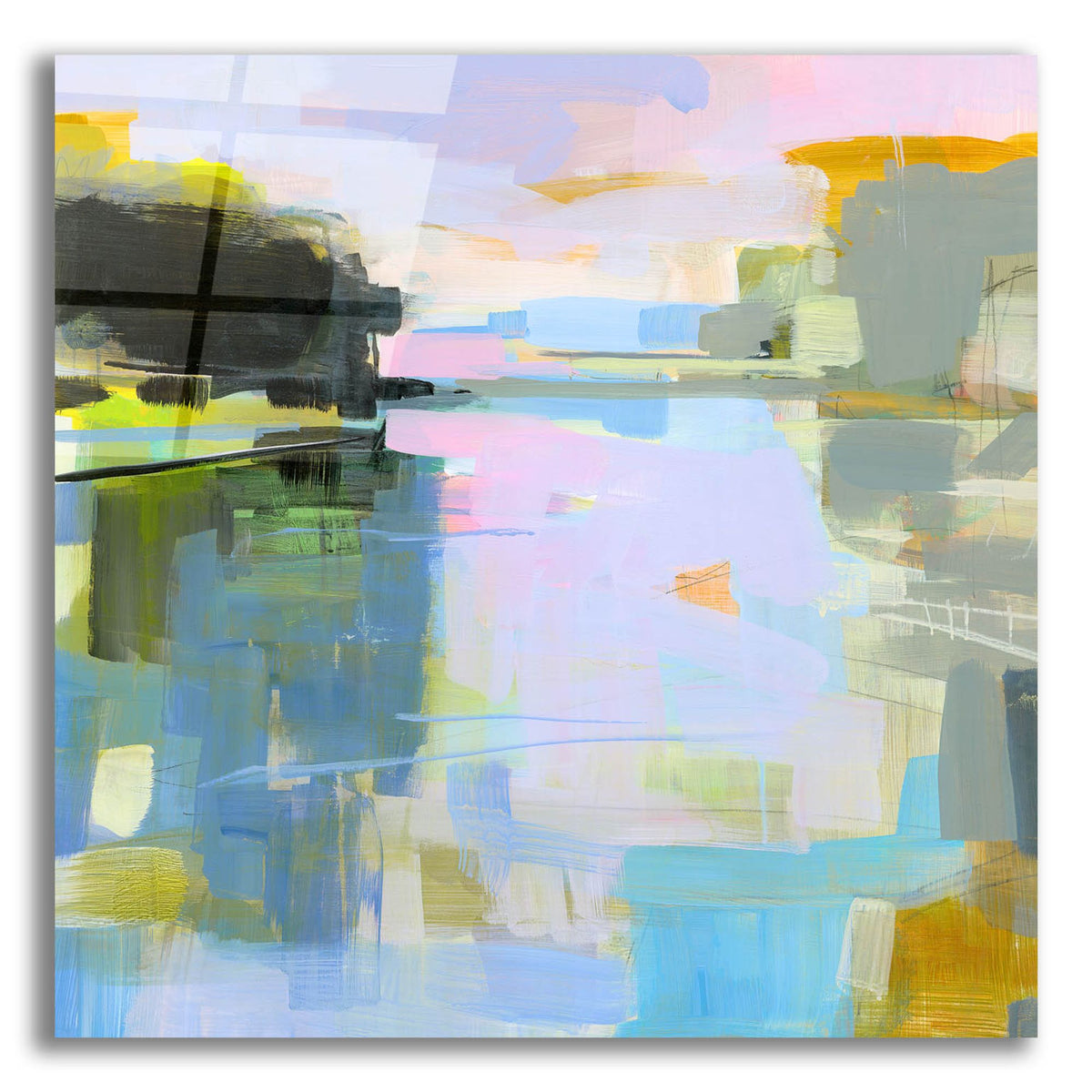 Epic Art ' Chauncey Creek' by Kathleen Robbins, Acrylic Glass Wall Art