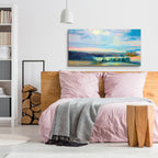 Epic Art ' Scamman Farm 1' by Kathleen Robbins, Acrylic Glass Wall Art,48x24