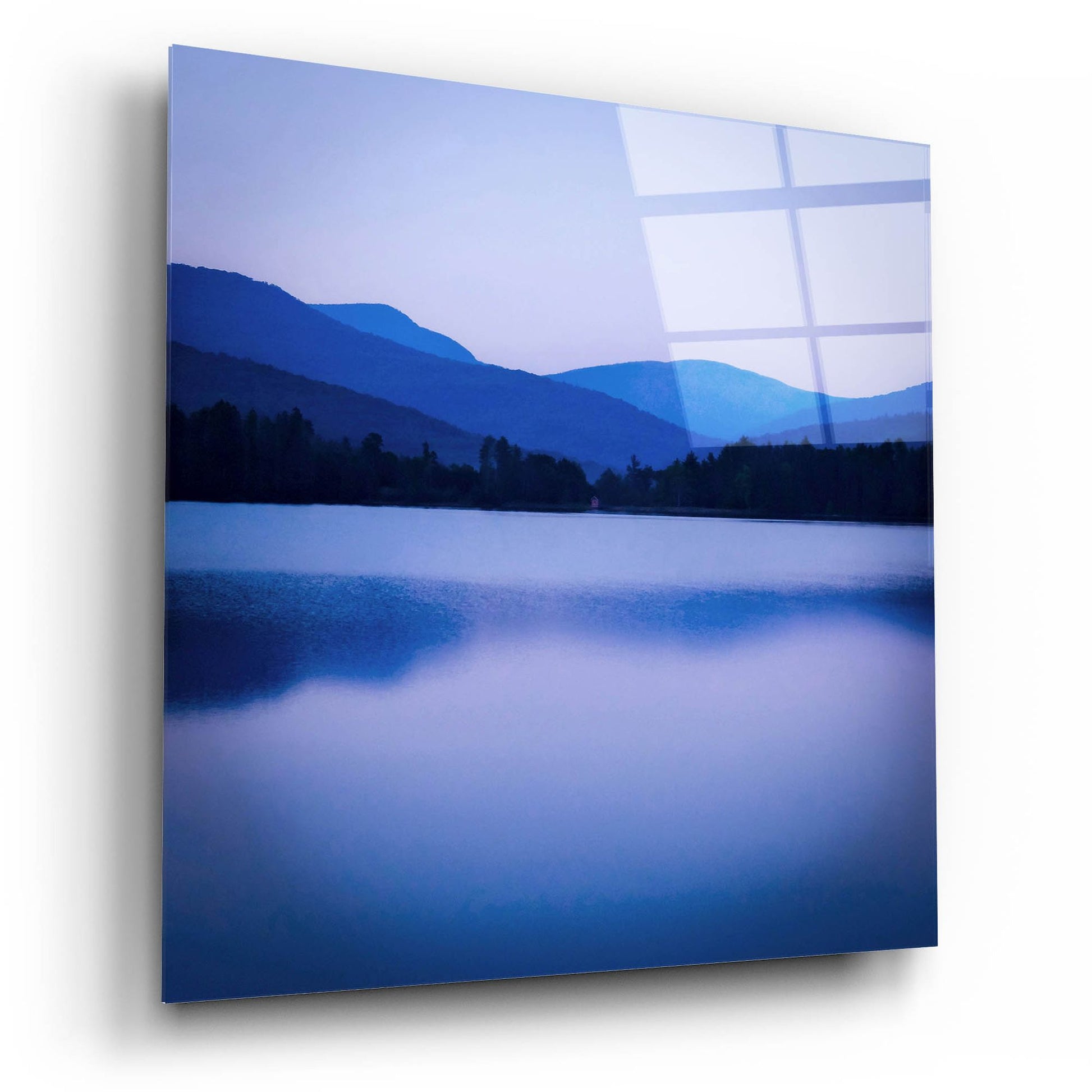 Epic Art ' Dusk Cooper Lake' by Kelly Sinclair, Acrylic Glass Wall Art,12x12