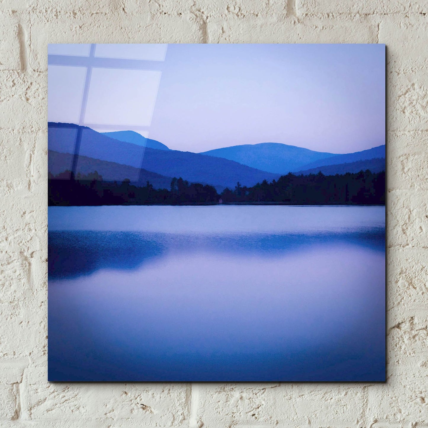 Epic Art ' Dusk Cooper Lake' by Kelly Sinclair, Acrylic Glass Wall Art,12x12