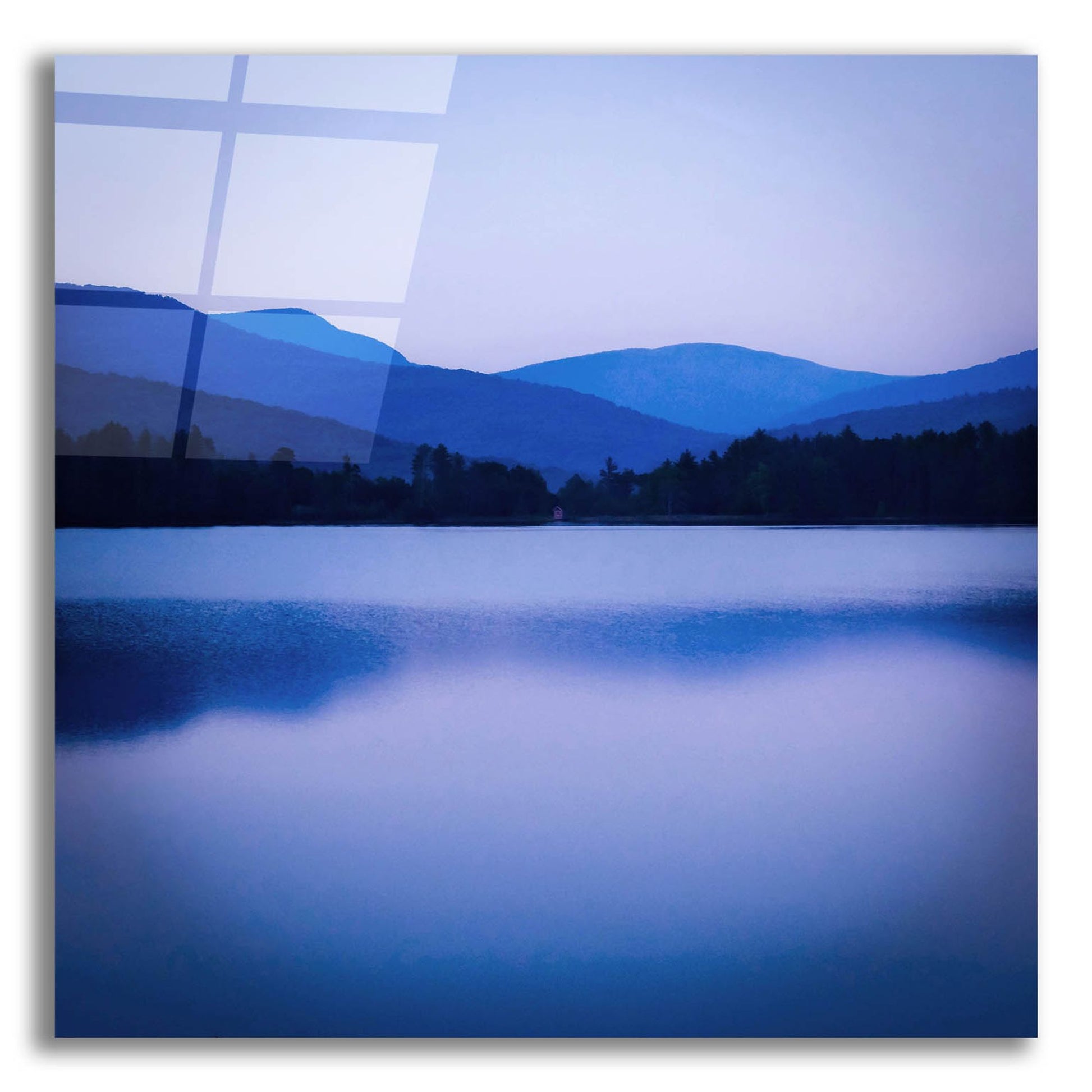 Epic Art ' Dusk Cooper Lake' by Kelly Sinclair, Acrylic Glass Wall Art