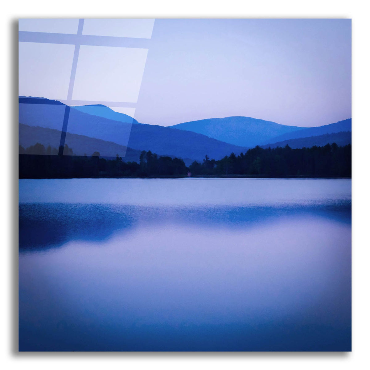 Epic Art ' Dusk Cooper Lake' by Kelly Sinclair, Acrylic Glass Wall Art