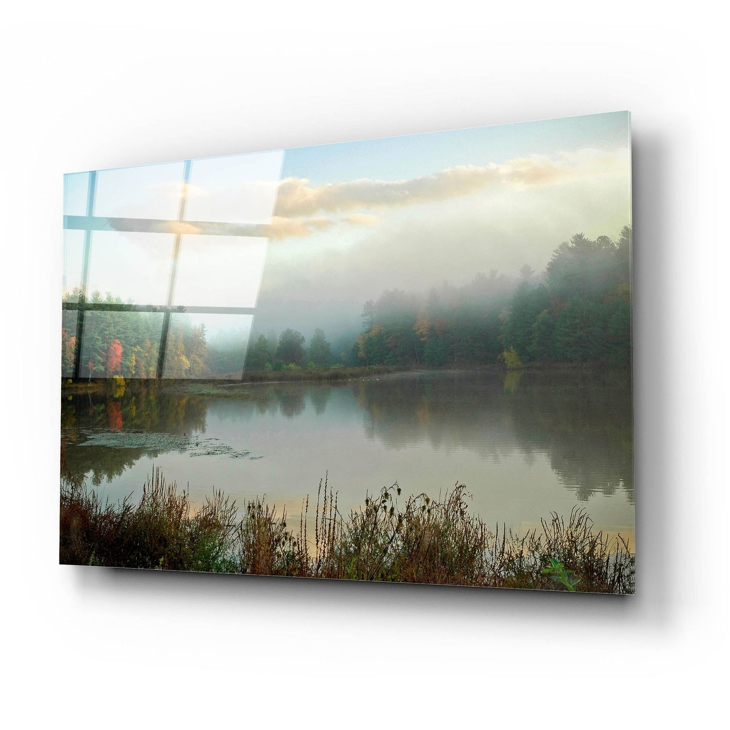 Epic Art ' Kingston Reservoir' by Kelly Sinclair, Acrylic Glass Wall Art,24x16