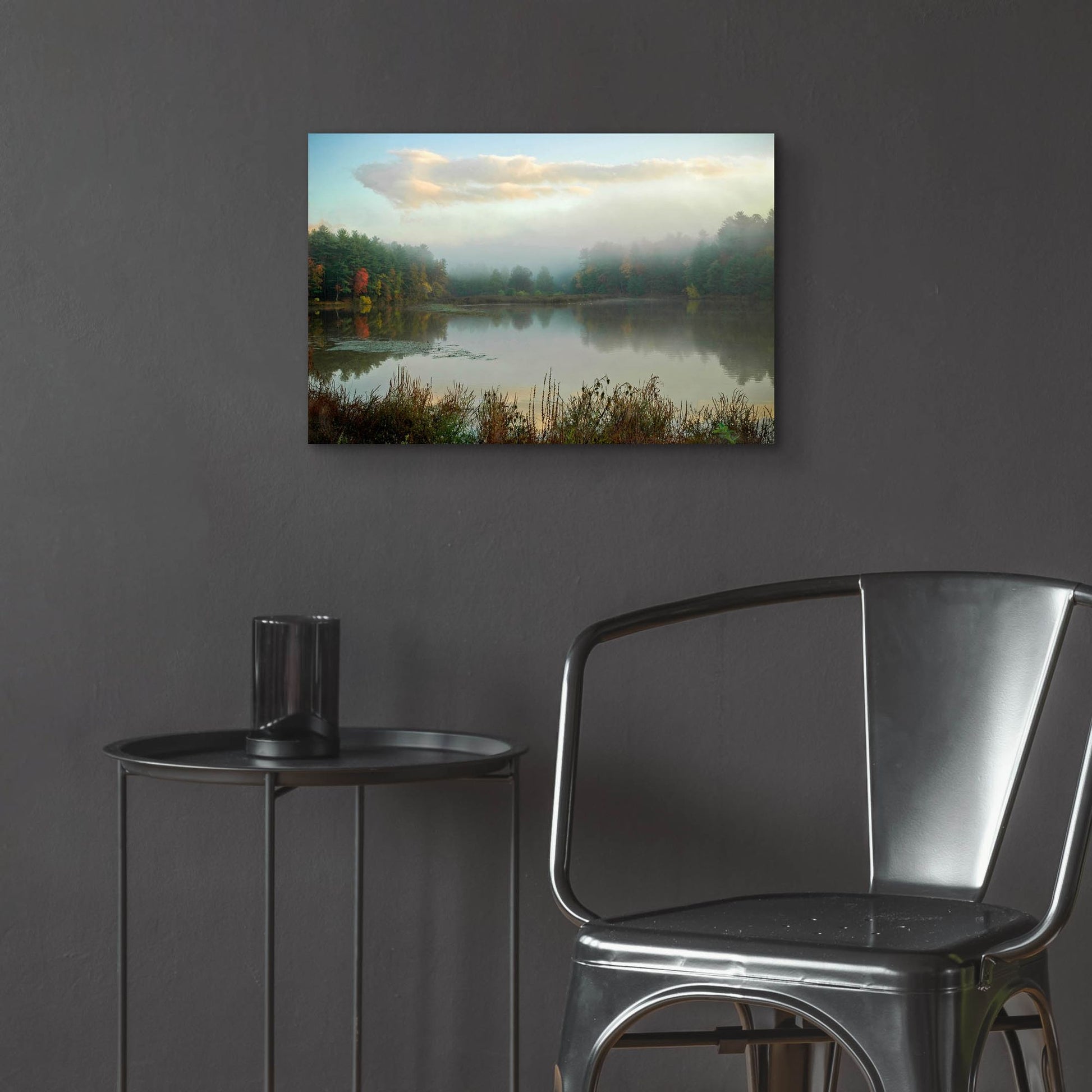 Epic Art ' Kingston Reservoir' by Kelly Sinclair, Acrylic Glass Wall Art,24x16