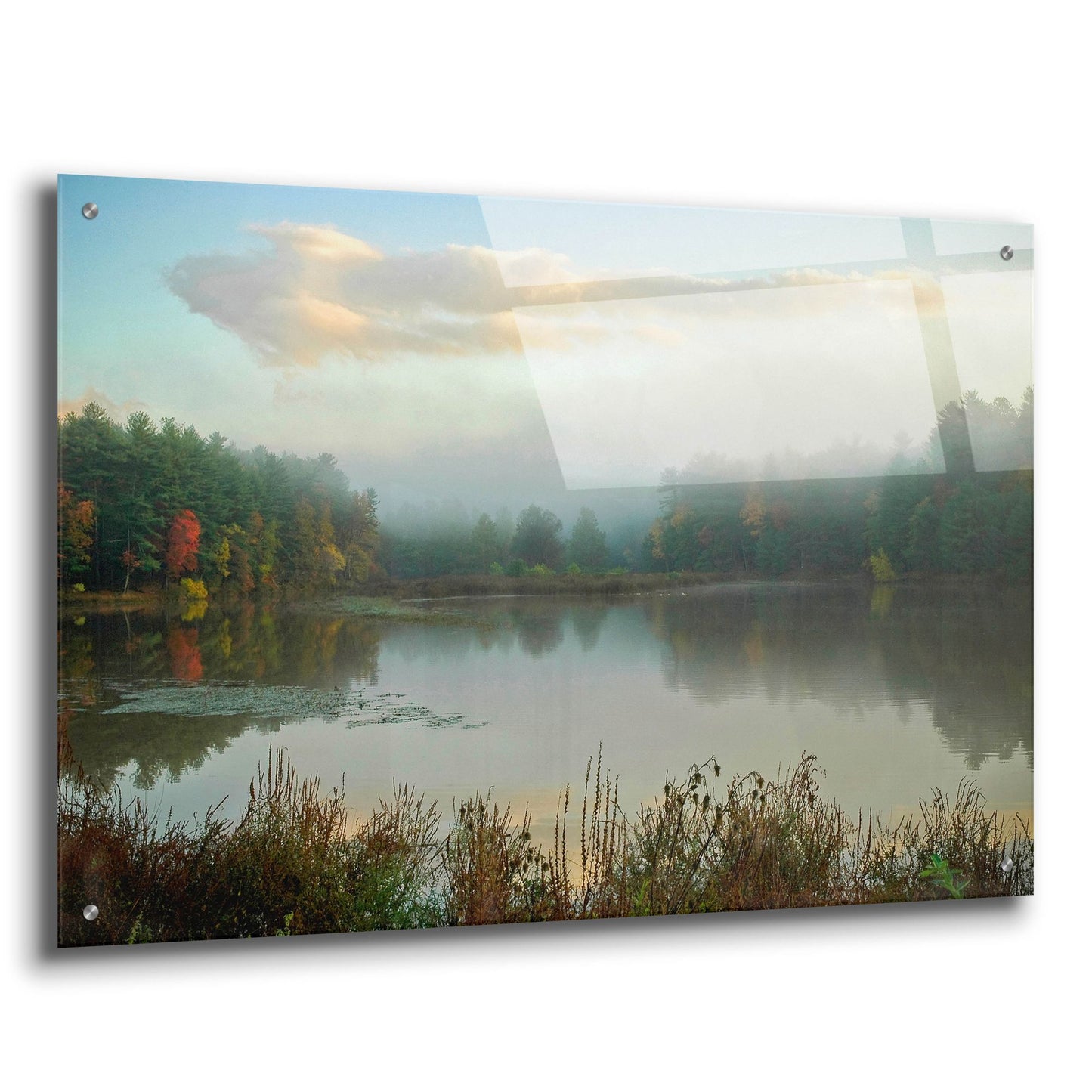 Epic Art ' Kingston Reservoir' by Kelly Sinclair, Acrylic Glass Wall Art,36x24