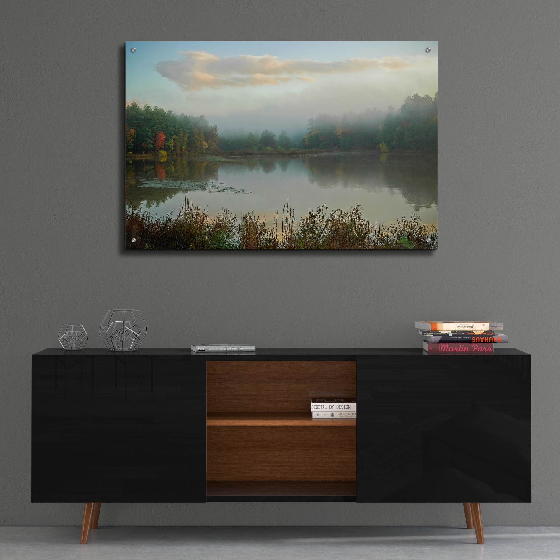 Epic Art ' Kingston Reservoir' by Kelly Sinclair, Acrylic Glass Wall Art,36x24