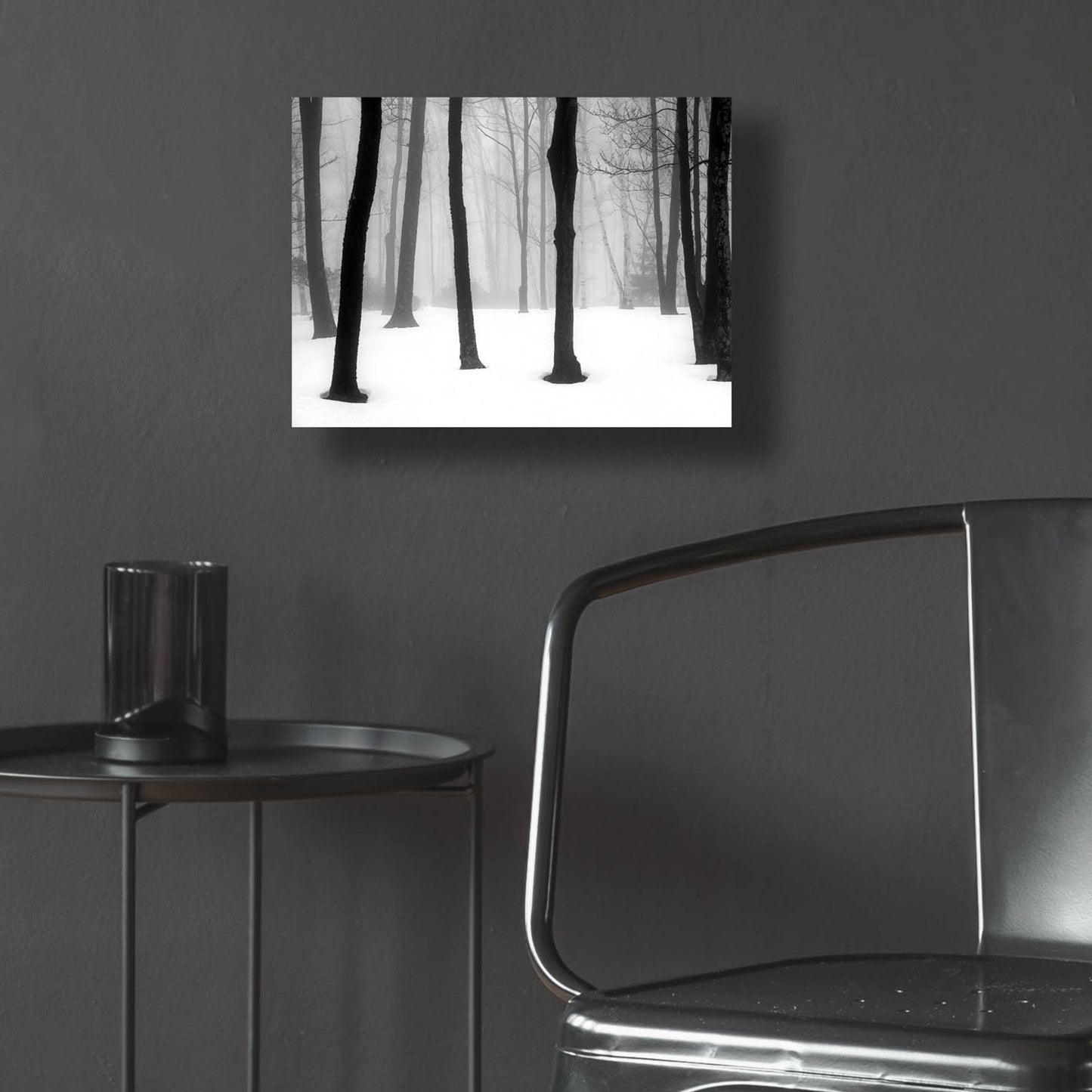 Epic Art ' Winter Fog' by Kelly Sinclair, Acrylic Glass Wall Art,16x12
