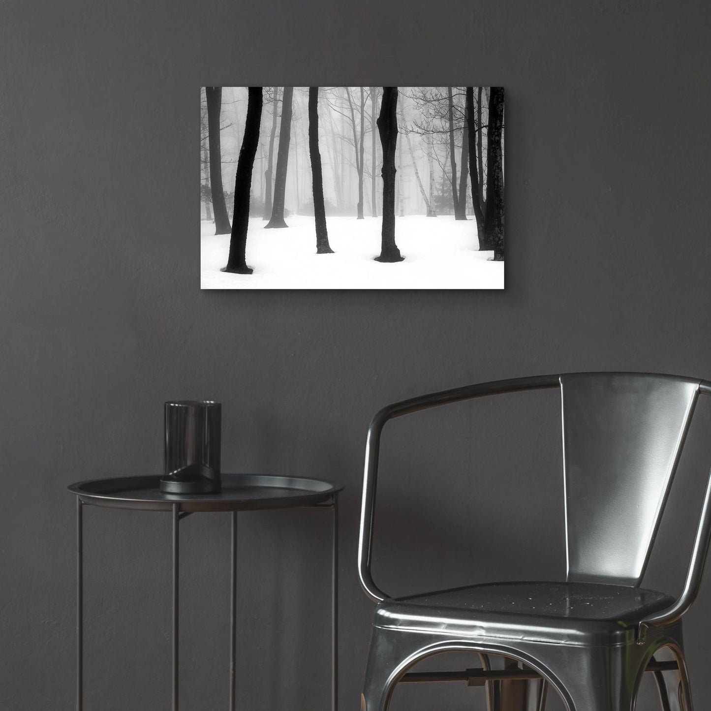 Epic Art ' Winter Fog' by Kelly Sinclair, Acrylic Glass Wall Art,24x16