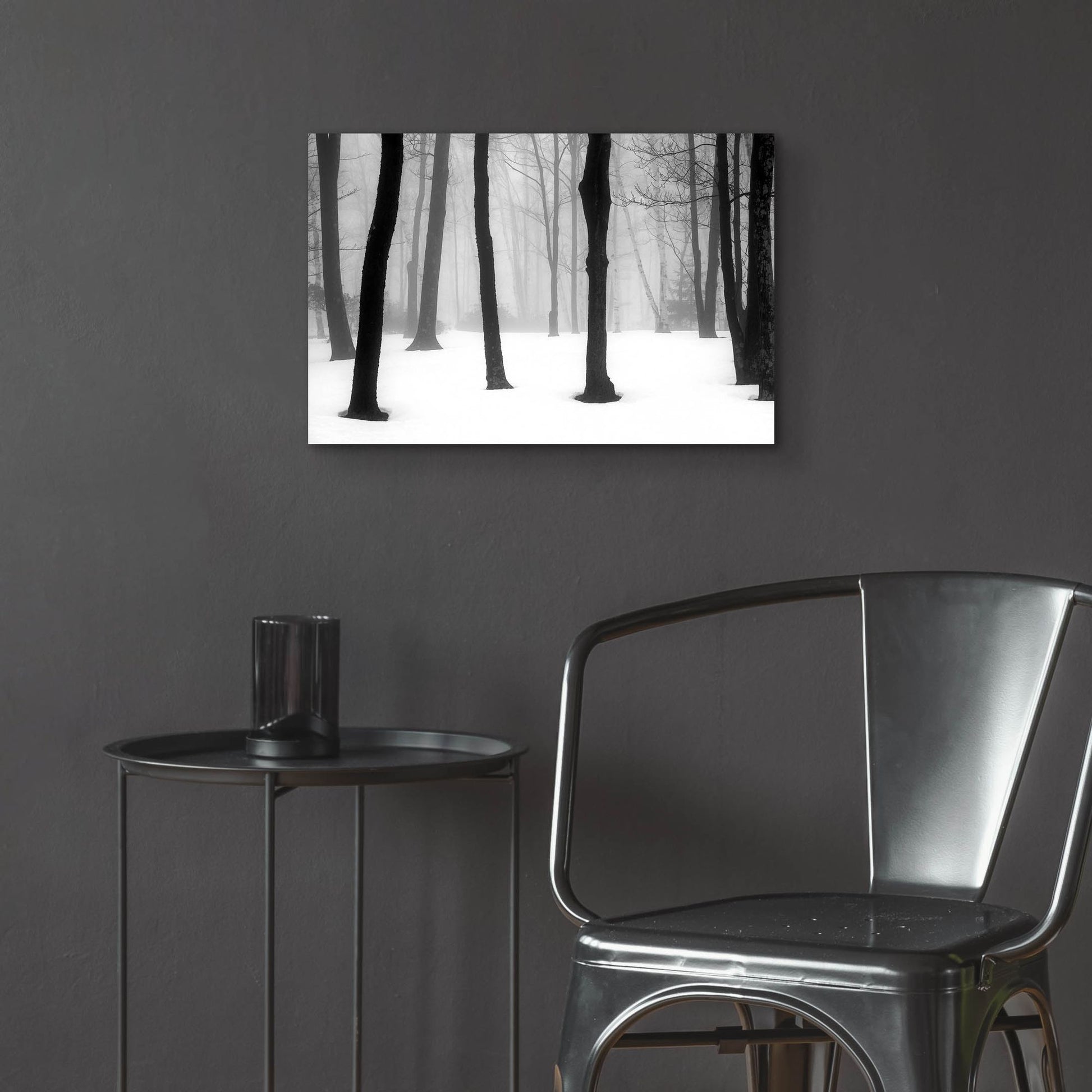 Epic Art ' Winter Fog' by Kelly Sinclair, Acrylic Glass Wall Art,24x16