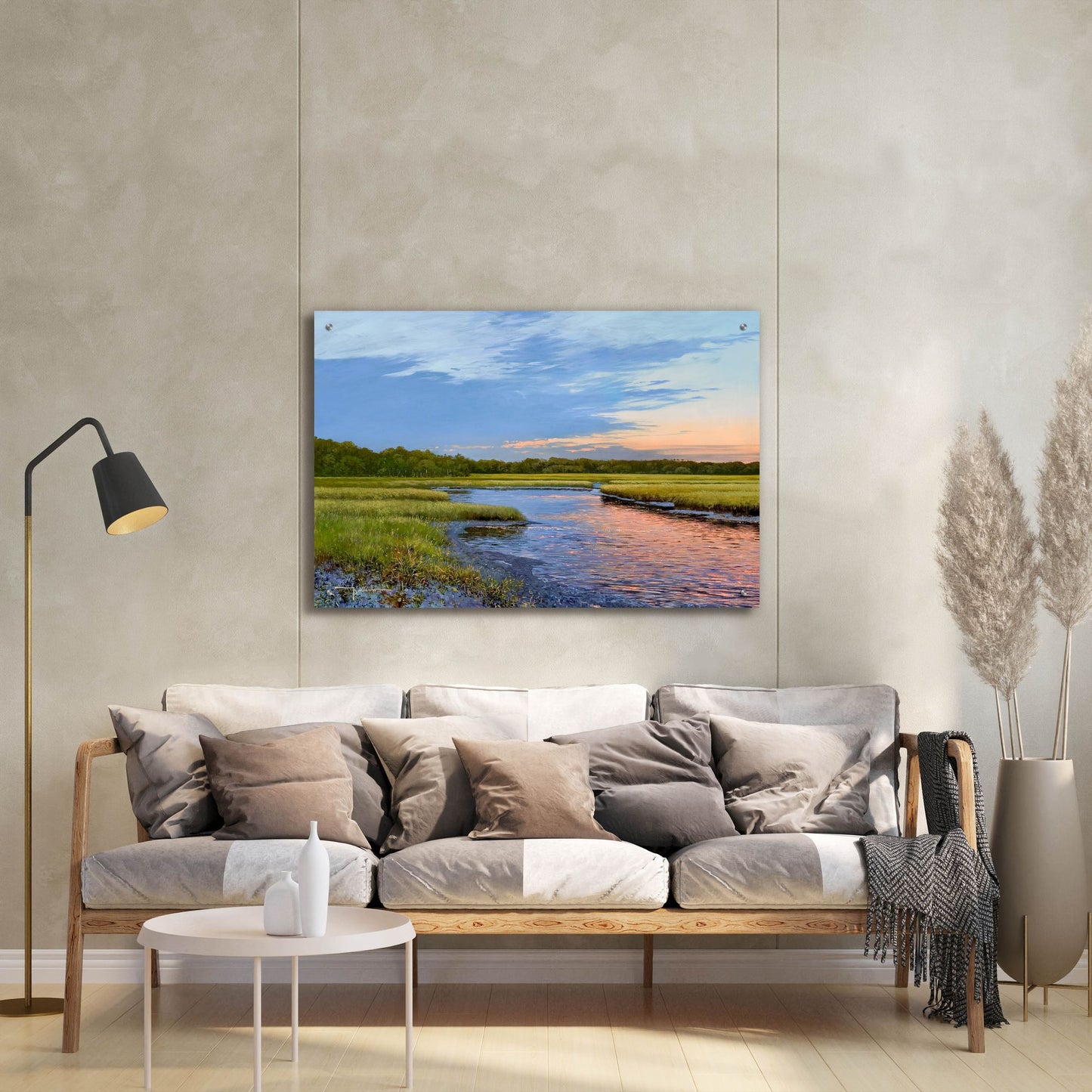 Epic Art ' Evening Downs' by Kent Sullivan, Acrylic Glass Wall Art,36x24