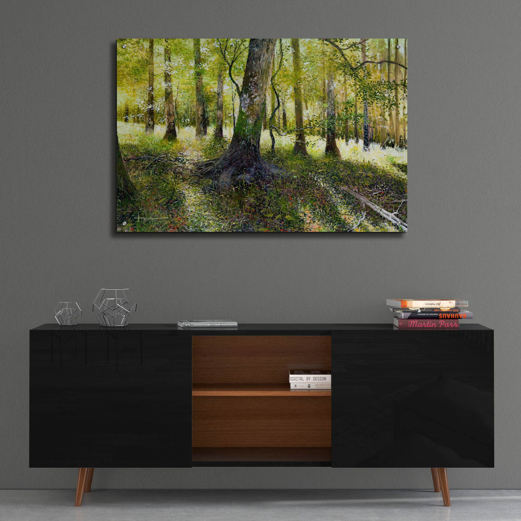 Epic Art ' Little Econ River' by Kent Sullivan, Acrylic Glass Wall Art,36x24