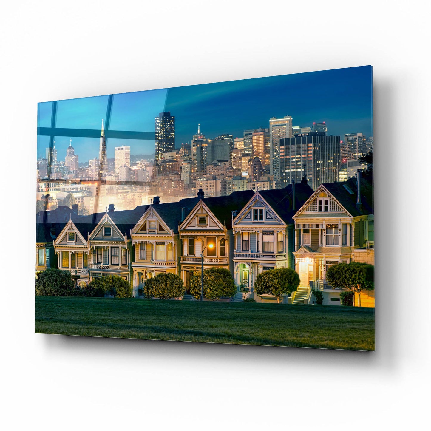 Epic Art ' Painted Ladies' by Lee Sie, Acrylic Glass Wall Art,16x12