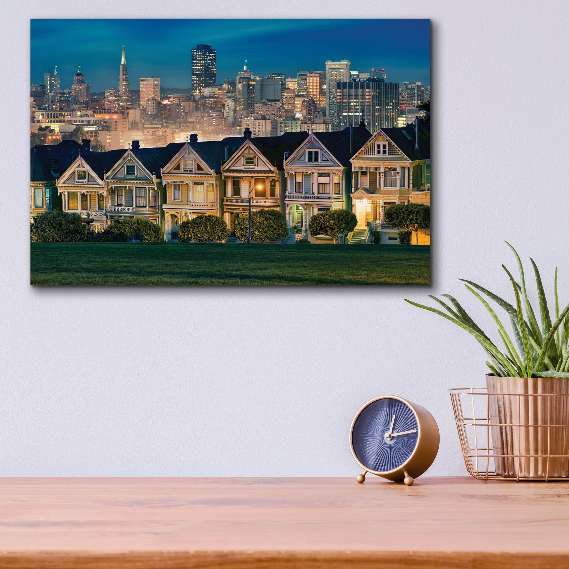 Epic Art ' Painted Ladies' by Lee Sie, Acrylic Glass Wall Art,16x12