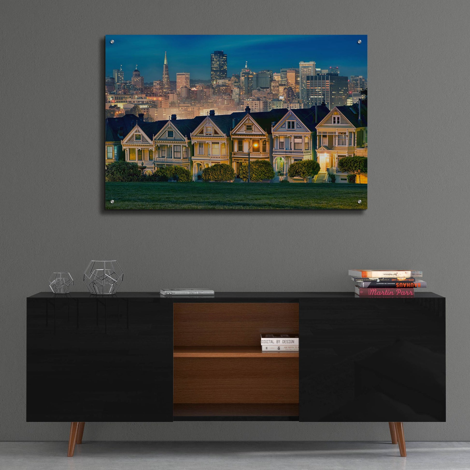 Epic Art ' Painted Ladies' by Lee Sie, Acrylic Glass Wall Art,36x24