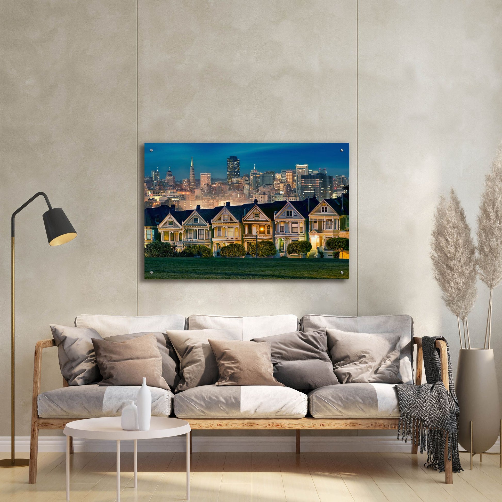 Epic Art ' Painted Ladies' by Lee Sie, Acrylic Glass Wall Art,36x24