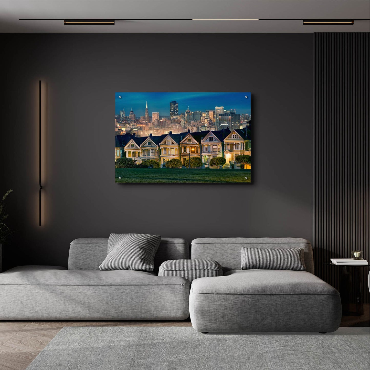 Epic Art ' Painted Ladies' by Lee Sie, Acrylic Glass Wall Art,36x24