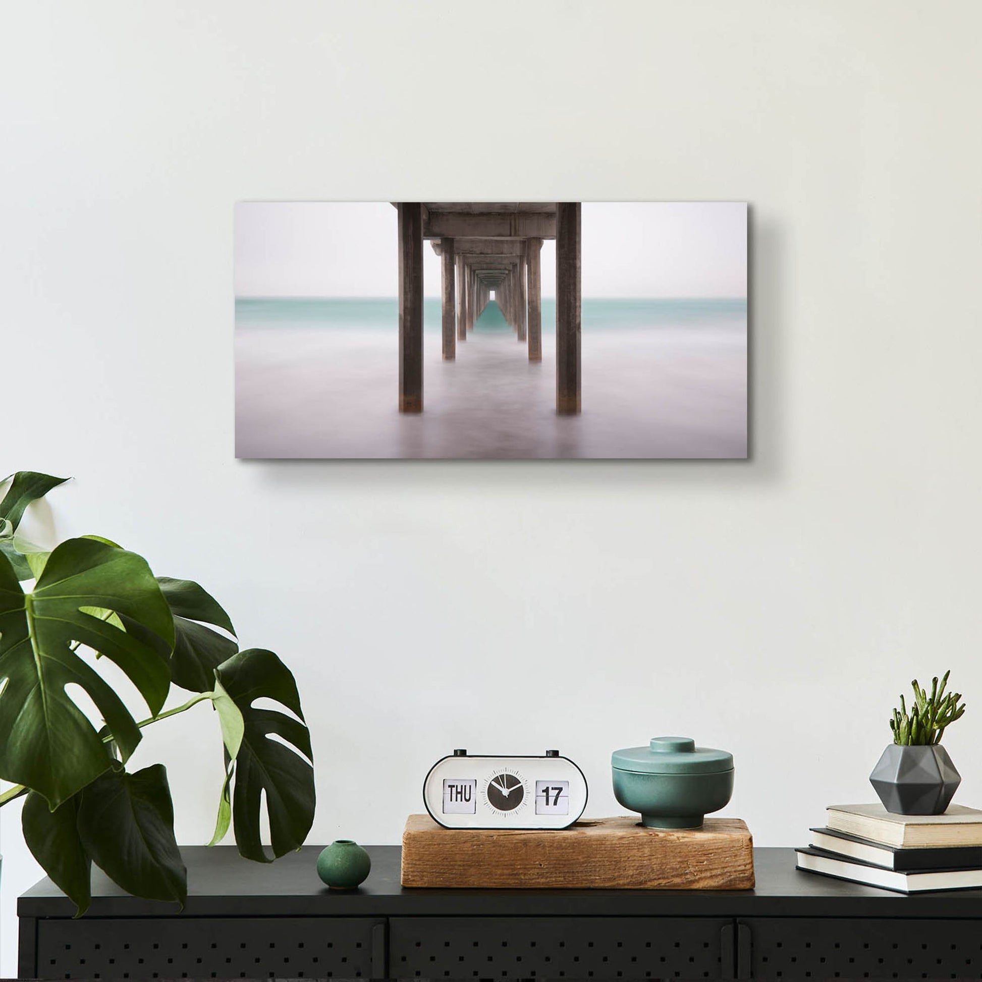 Epic Art ' Poseidon's Gate' by Lee Sie, Acrylic Glass Wall Art,24x12