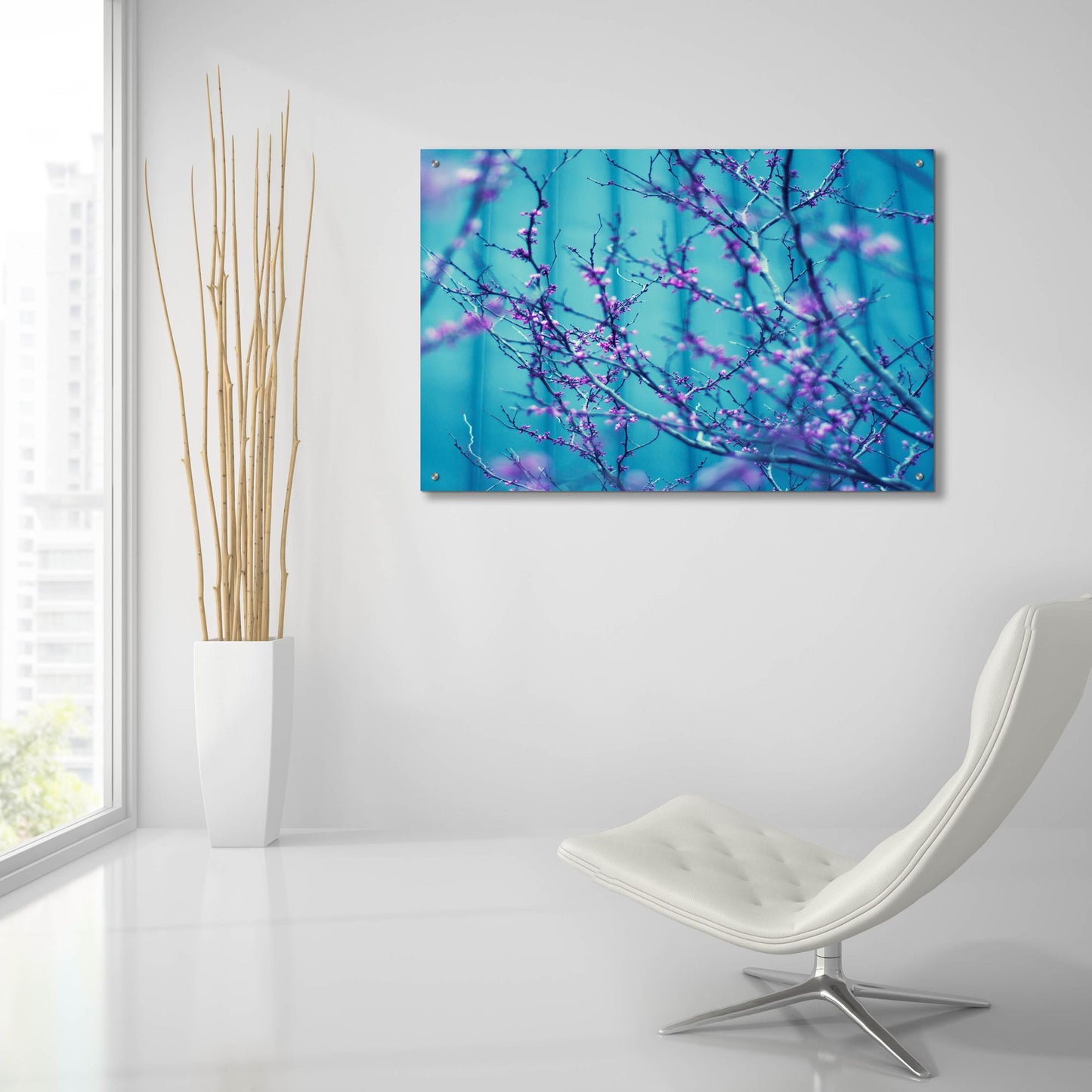 Epic Art ' Sacre Bleu' by Lee Sie, Acrylic Glass Wall Art,36x24