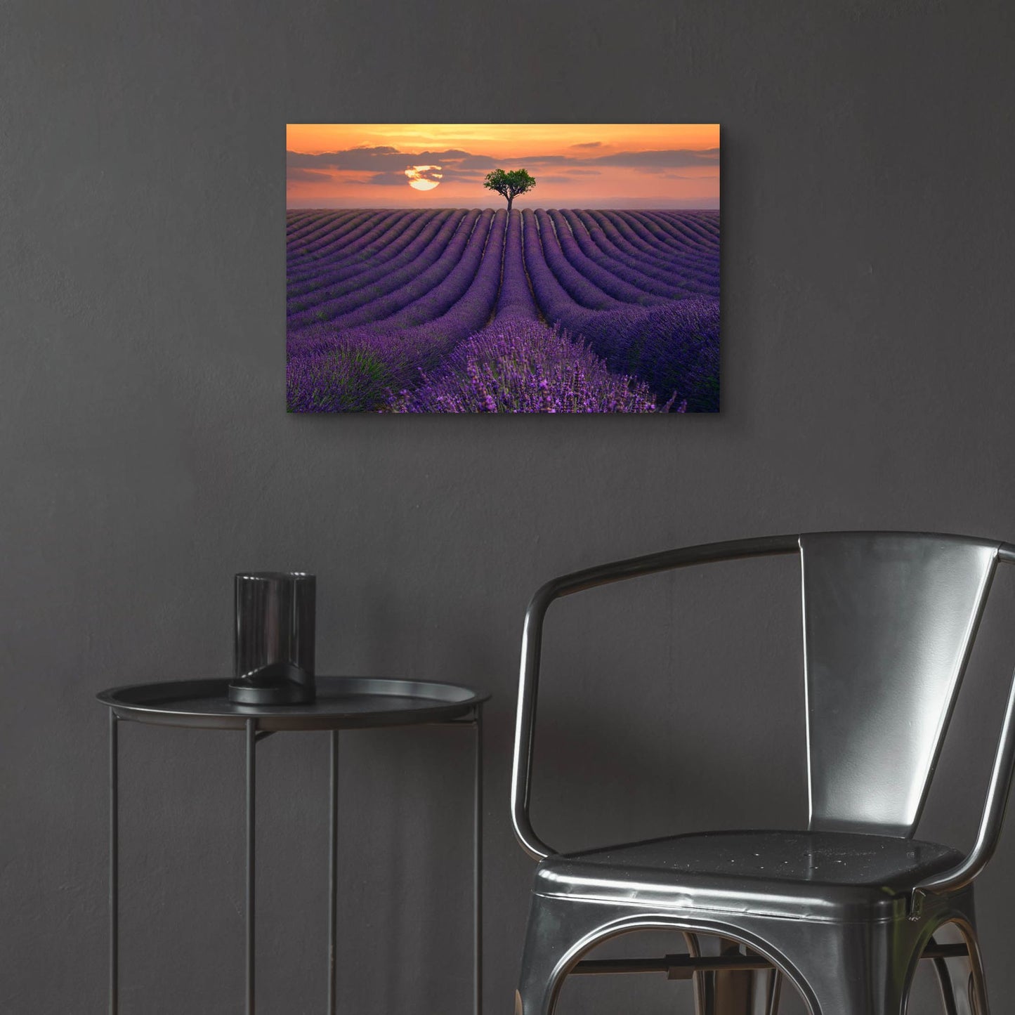 Epic Art ' For the Love of Lavender' by Lee Sie, Acrylic Glass Wall Art,24x16