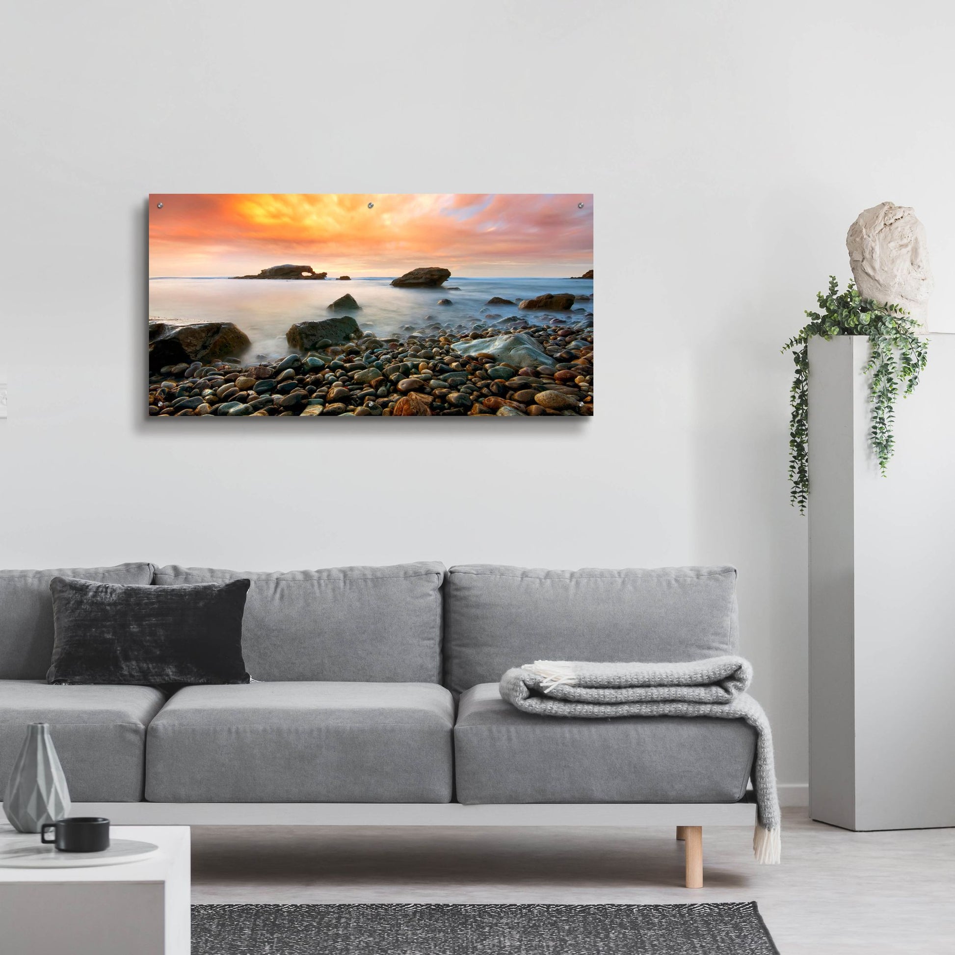 Epic Art ' Timeless' by Lee Sie, Acrylic Glass Wall Art,48x24