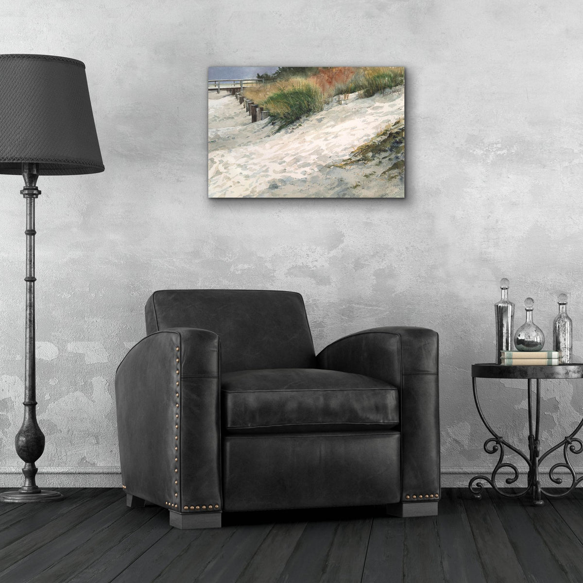 Epic Art ' Retreat' by Linda Roberts, Acrylic Glass Wall Art,24x16