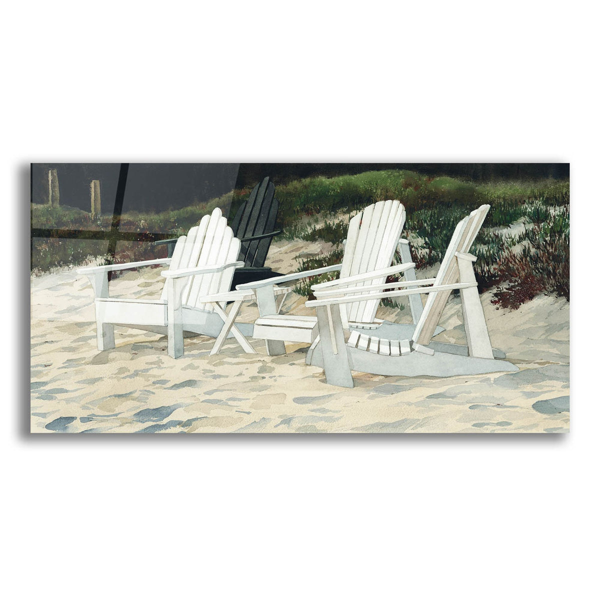 Epic Art ' Group Therapy' by Linda Roberts, Acrylic Glass Wall Art