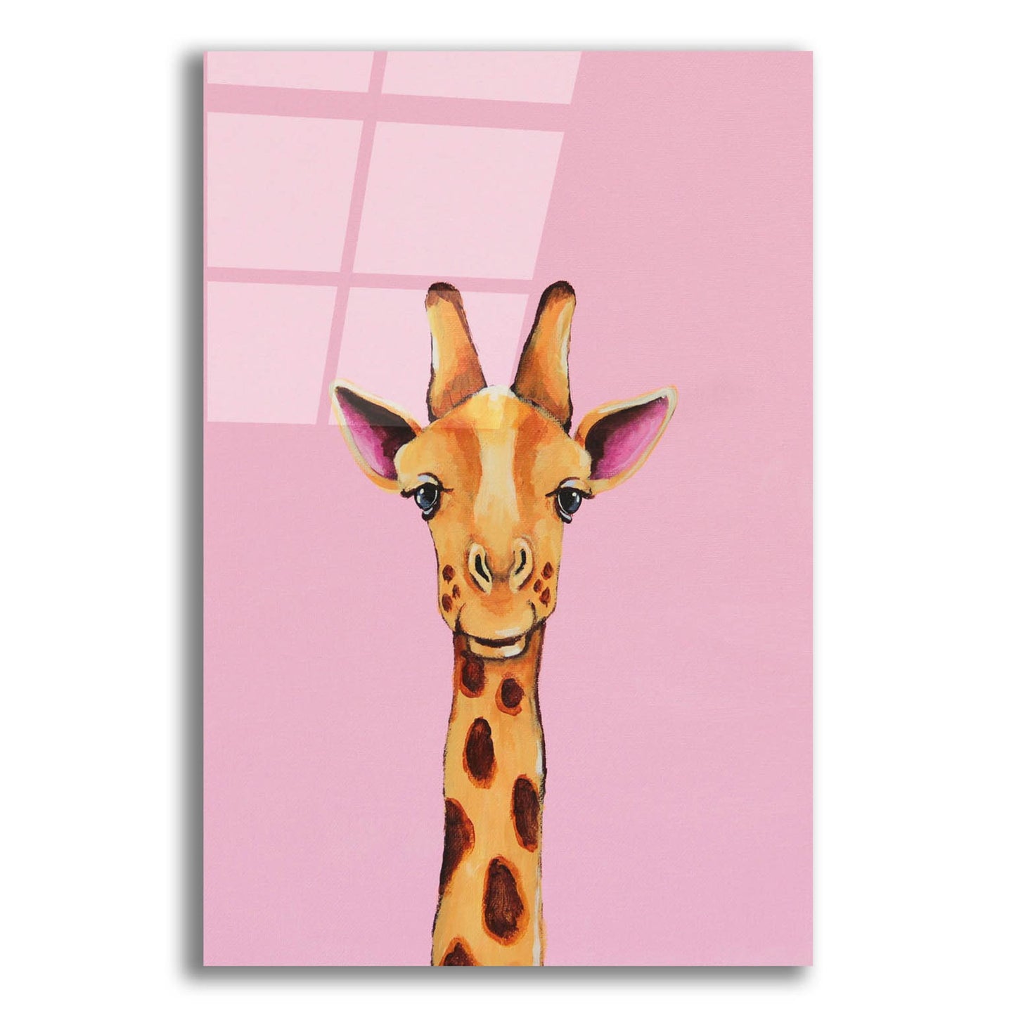 Epic Art ' Baby Giraffe' by Lucia Stewart, Acrylic Glass Wall Art