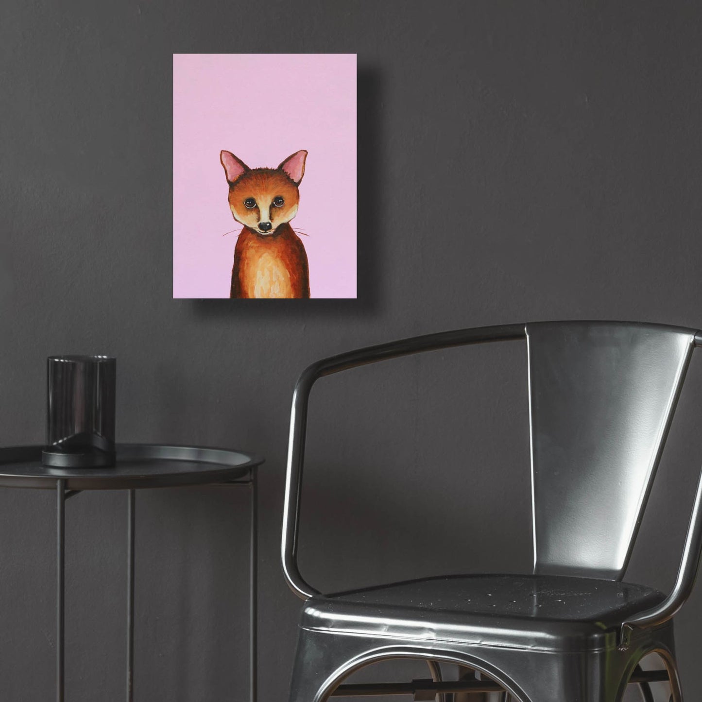 Epic Art ' Little Fox' by Lucia Stewart, Acrylic Glass Wall Art,12x16