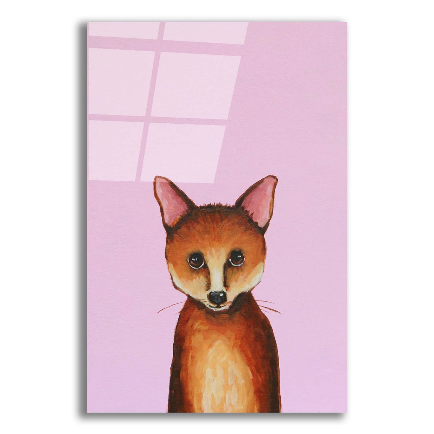 Epic Art ' Little Fox' by Lucia Stewart, Acrylic Glass Wall Art