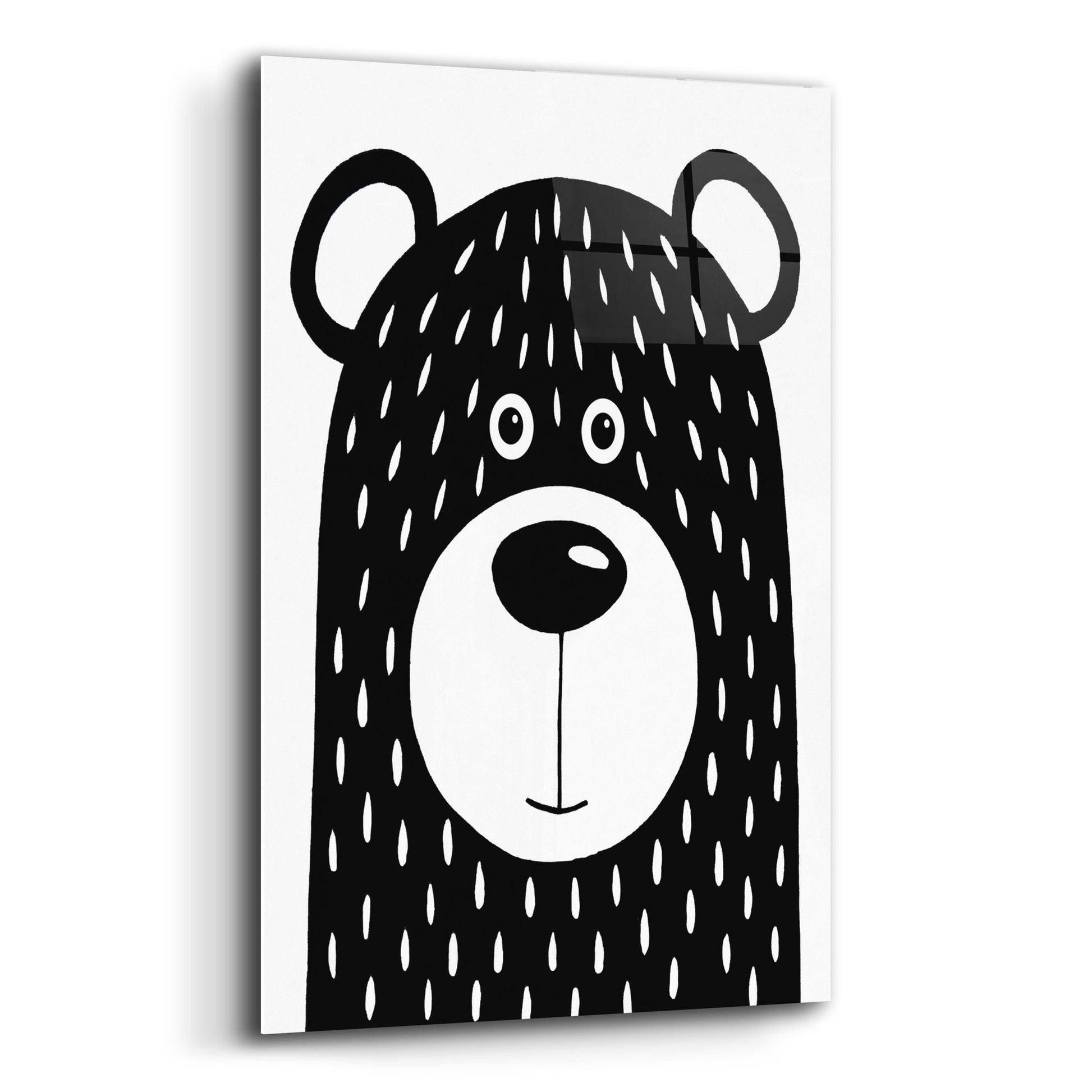 Epic Art ' Vanilla Bear' by Lucia Stewart, Acrylic Glass Wall Art,12x16