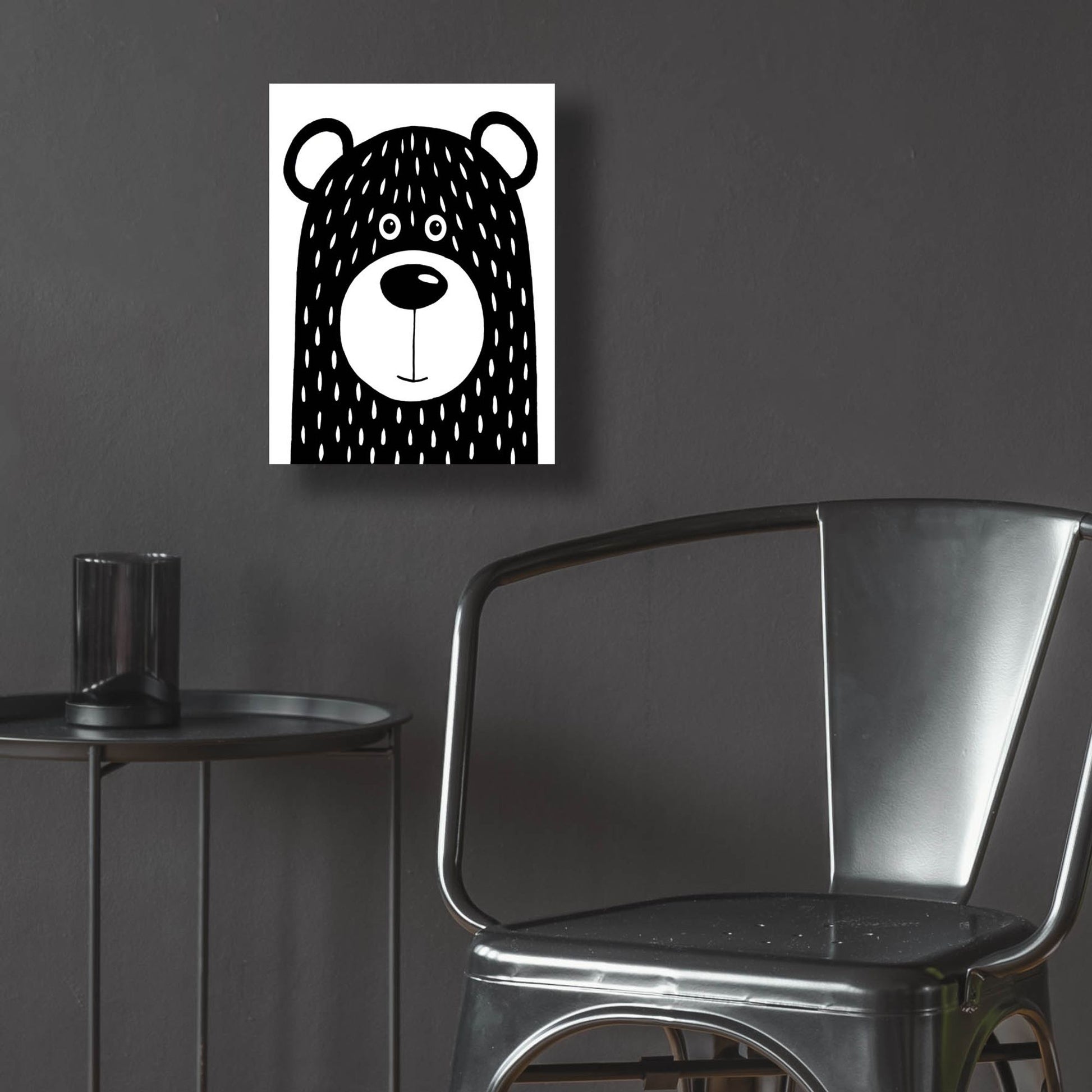 Epic Art ' Vanilla Bear' by Lucia Stewart, Acrylic Glass Wall Art,12x16