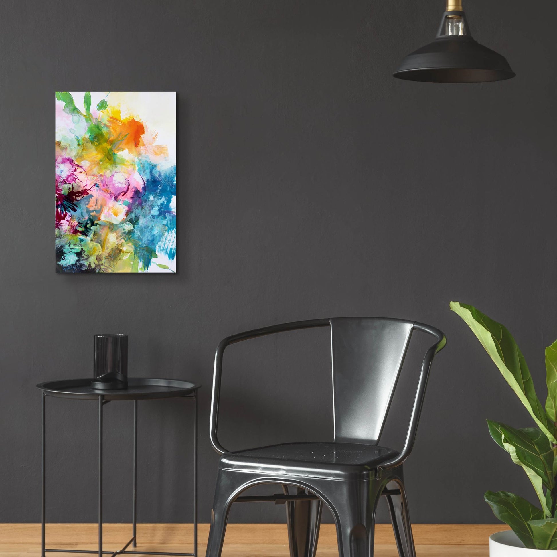 Epic Art ' Bloom 1' by Marianne Quinzin, Acrylic Glass Wall Art,16x24