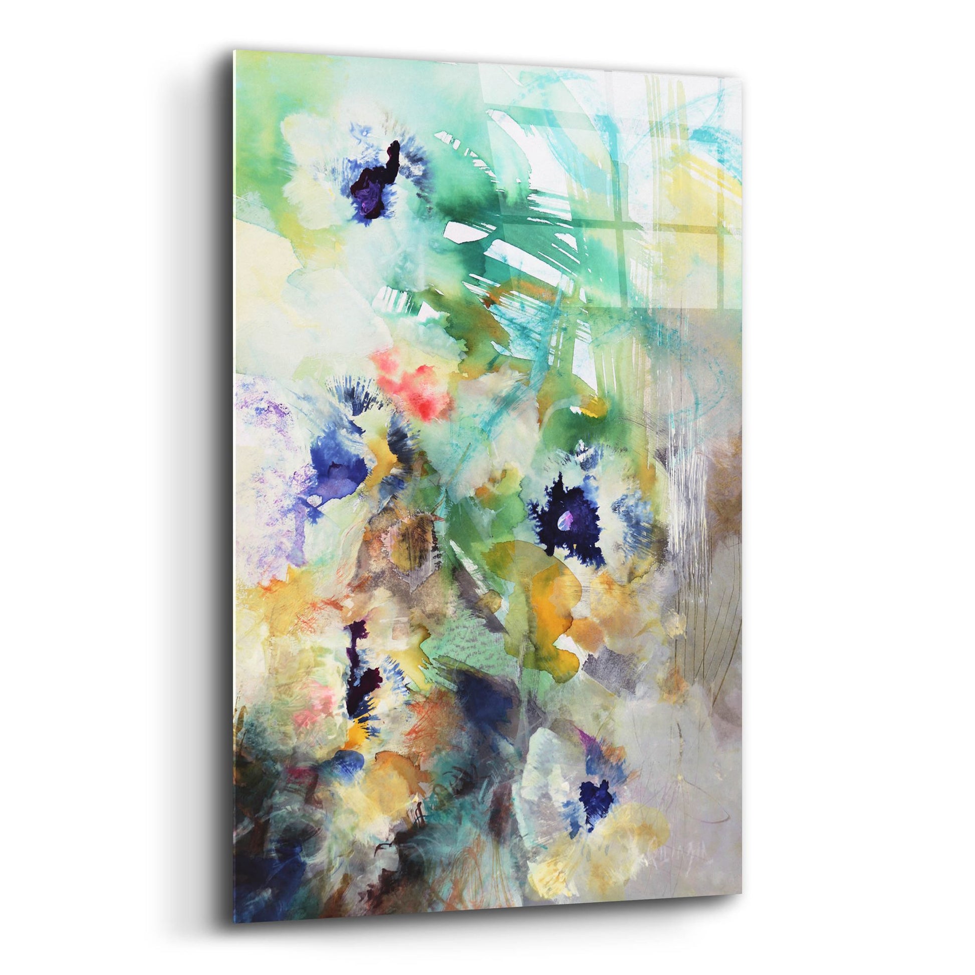 Epic Art ' Bloom 2' by Marianne Quinzin, Acrylic Glass Wall Art,12x16