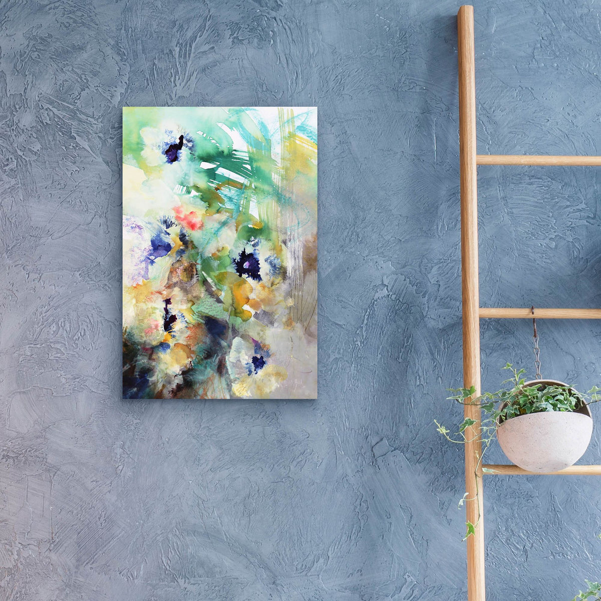 Epic Art ' Bloom 2' by Marianne Quinzin, Acrylic Glass Wall Art,16x24