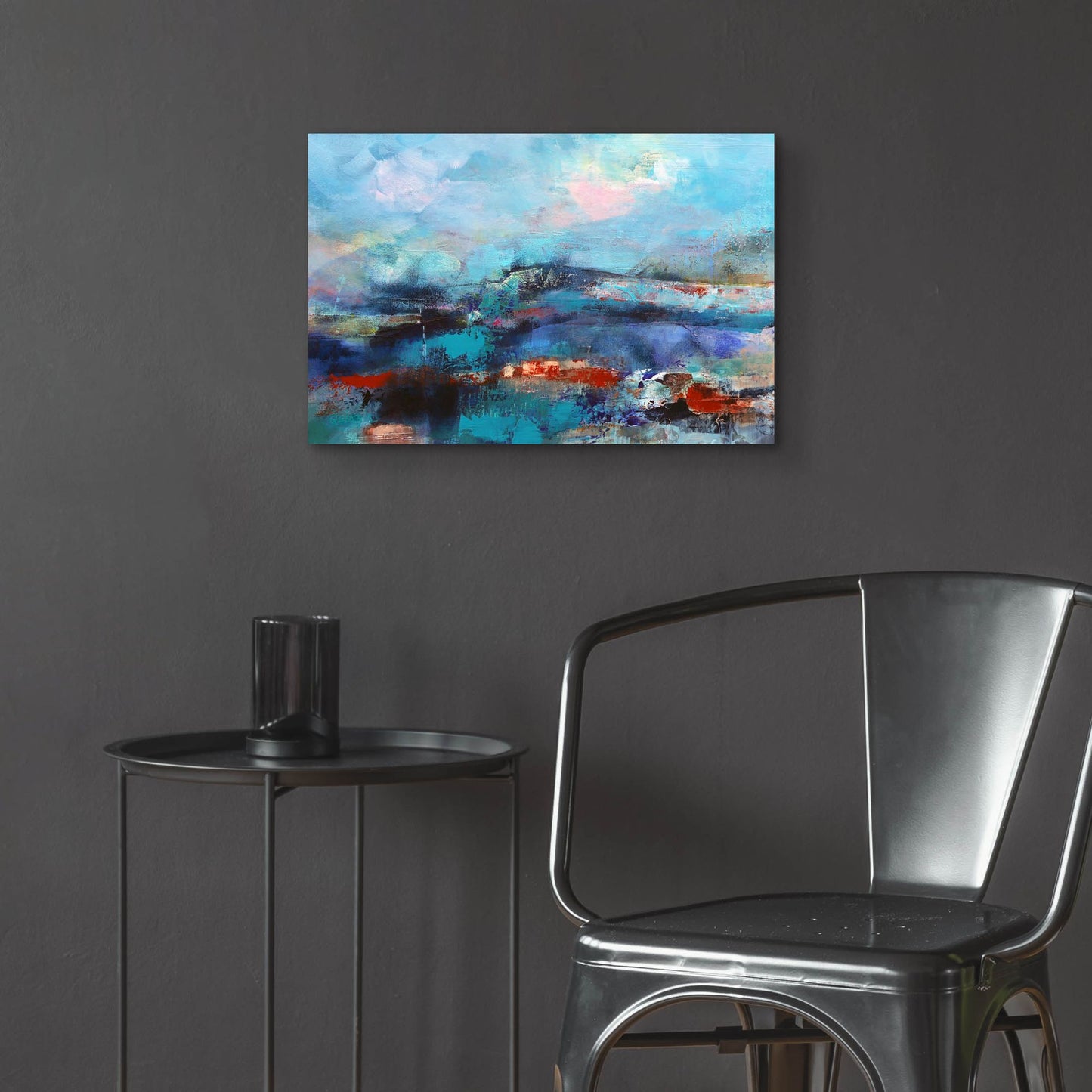 Epic Art ' The Coast' by Marianne Quinzin, Acrylic Glass Wall Art,24x16