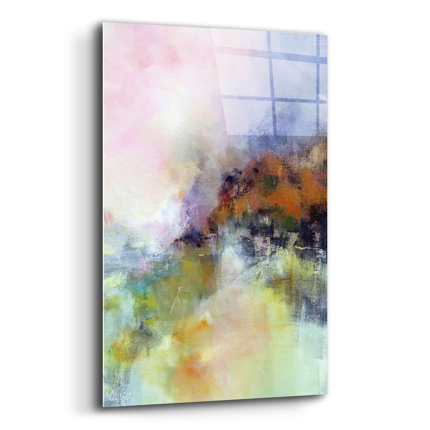 Epic Art ' The Redheaded Season' by Marianne Quinzin, Acrylic Glass Wall Art,12x16