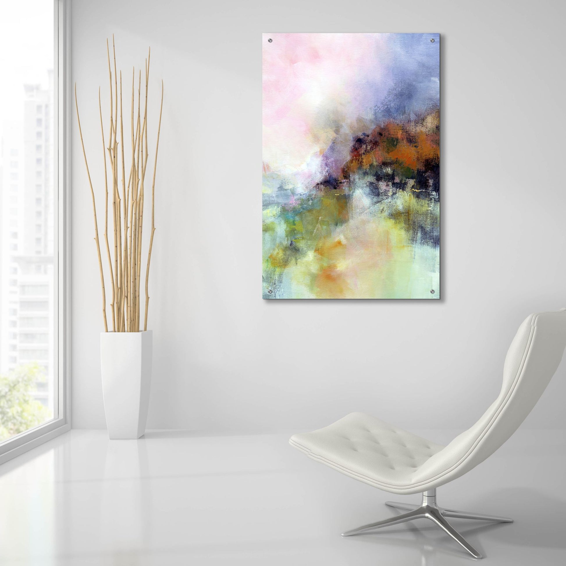 Epic Art ' The Redheaded Season' by Marianne Quinzin, Acrylic Glass Wall Art,24x36