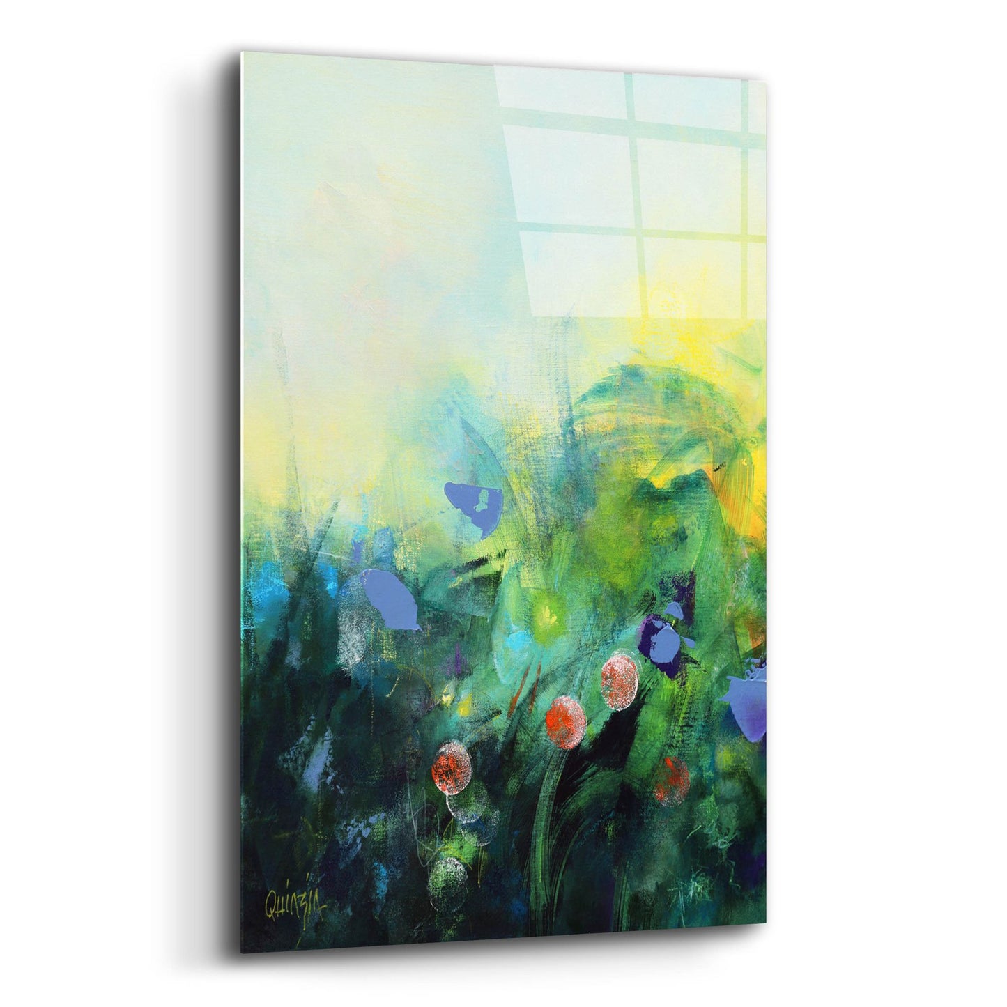 Epic Art ' Waiting For Spring' by Marianne Quinzin, Acrylic Glass Wall Art,12x16