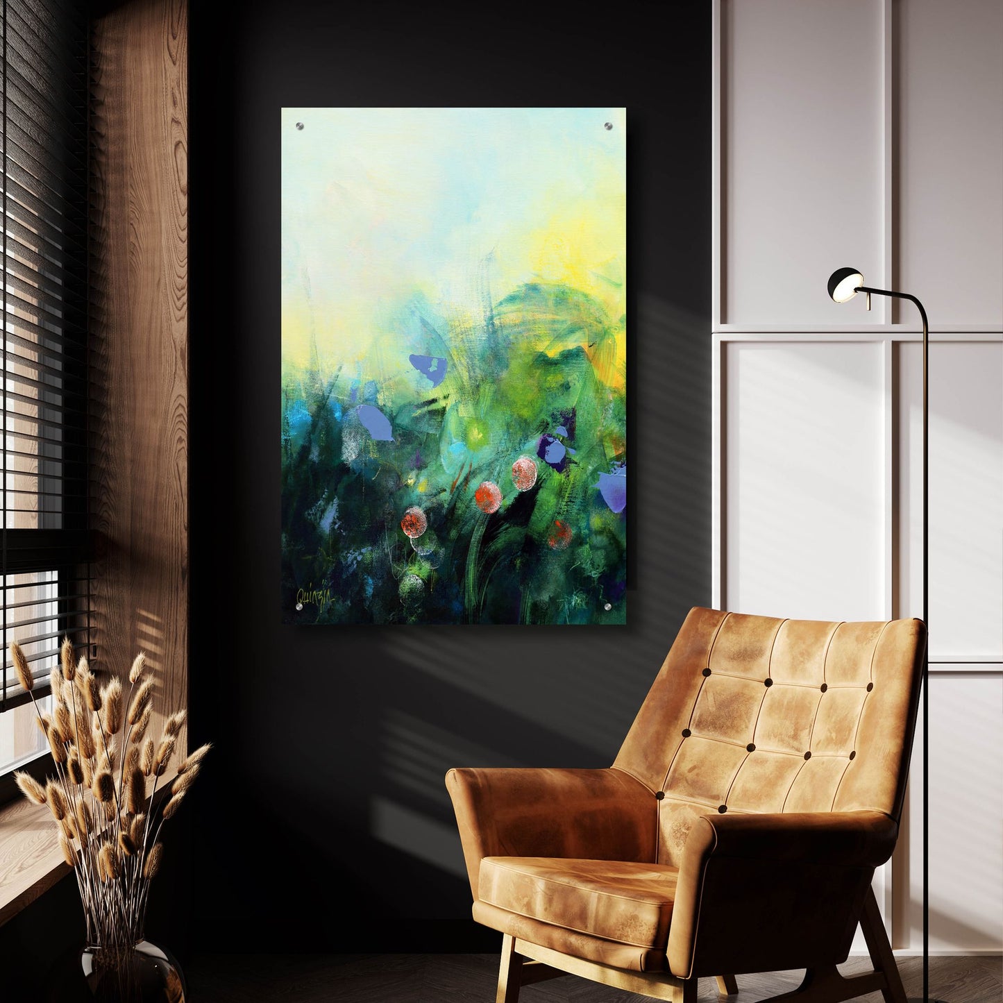 Epic Art ' Waiting For Spring' by Marianne Quinzin, Acrylic Glass Wall Art,24x36