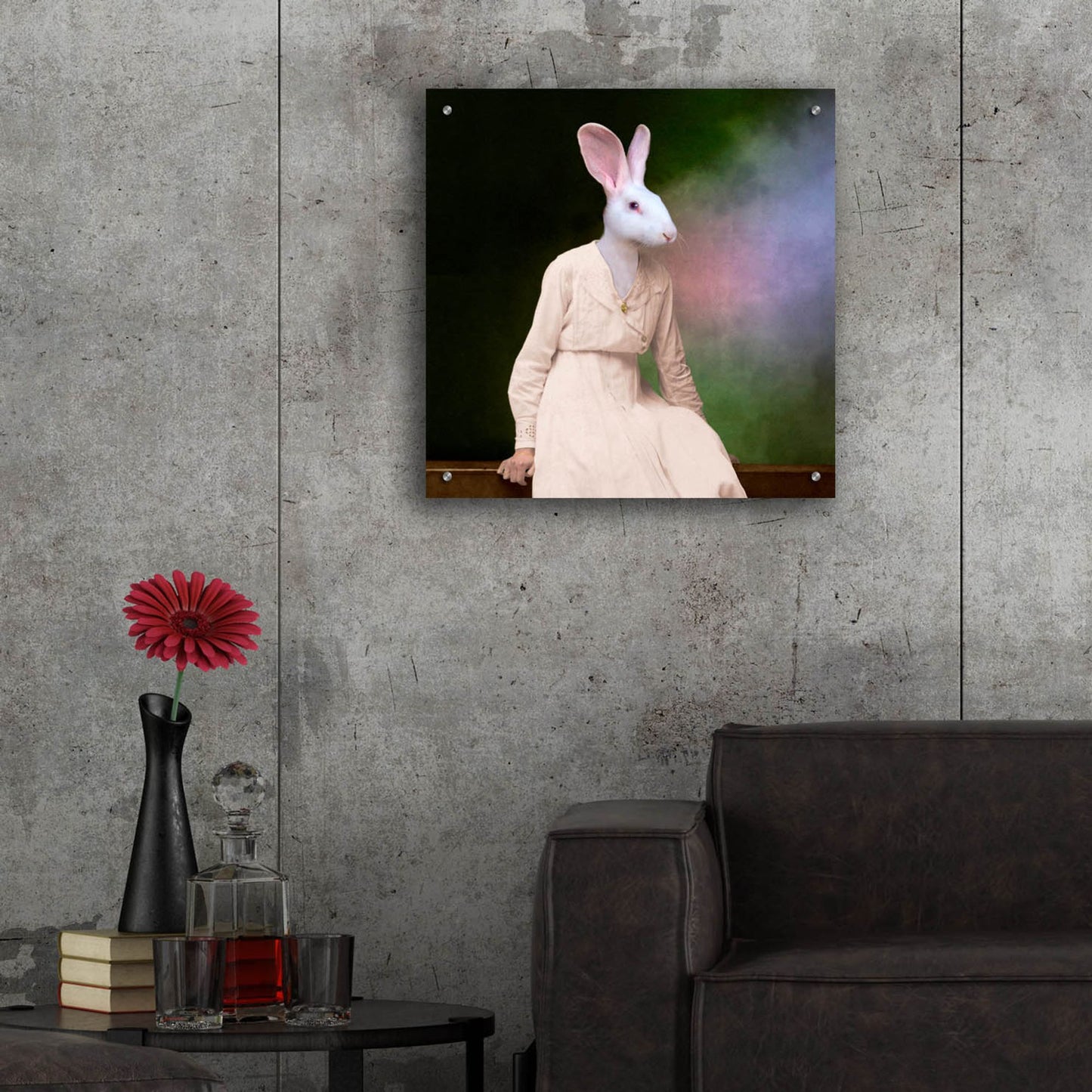 Epic Art ' The Delicate Lady' by Martine Roch, Acrylic Glass Wall Art,24x24