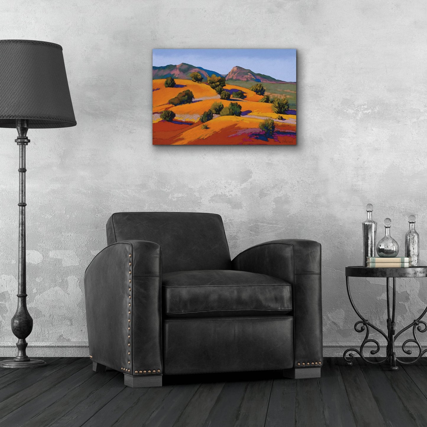 Epic Art ' Juniper Hills' by Mary Silverwood, Acrylic Glass Wall Art,24x16