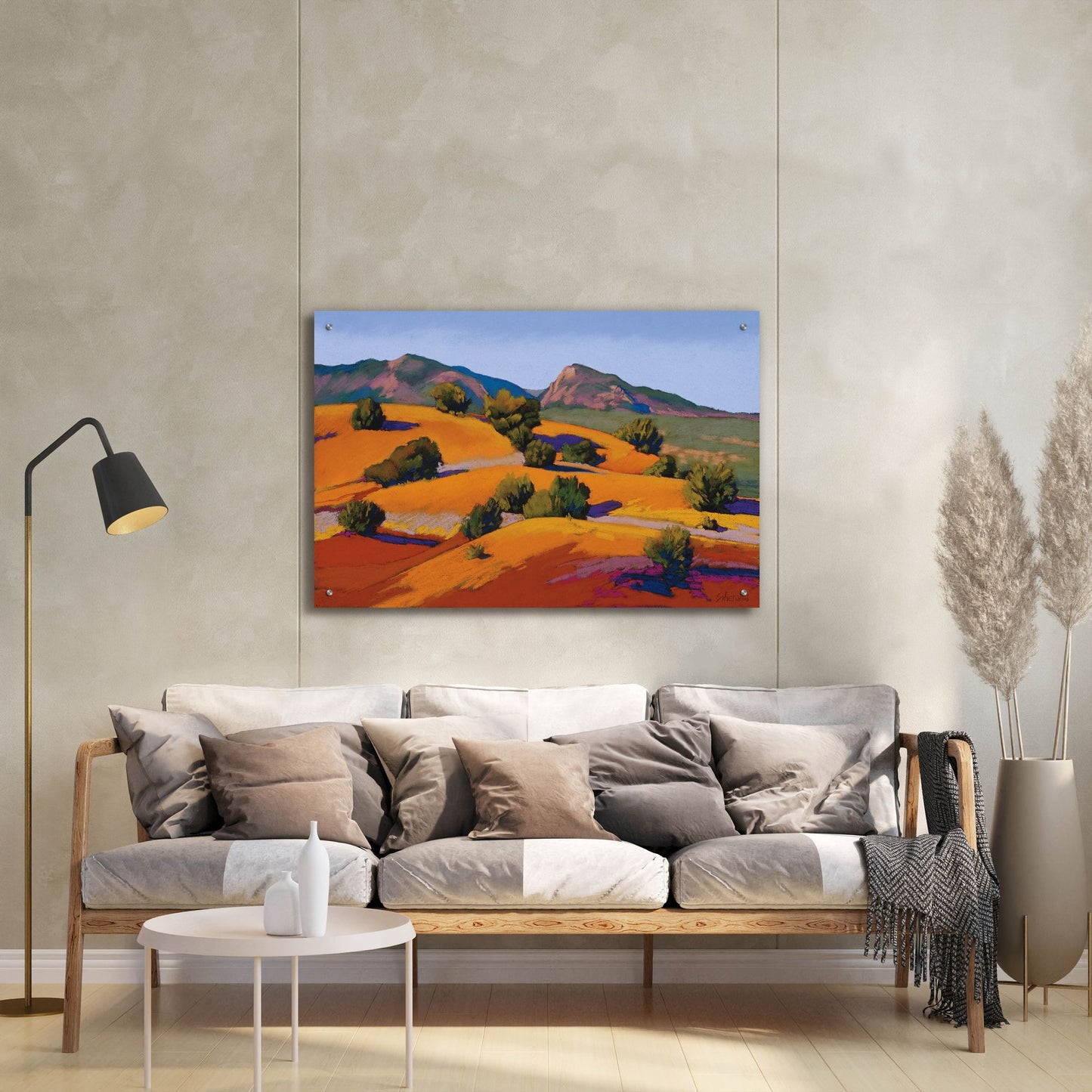 Epic Art ' Juniper Hills' by Mary Silverwood, Acrylic Glass Wall Art,36x24