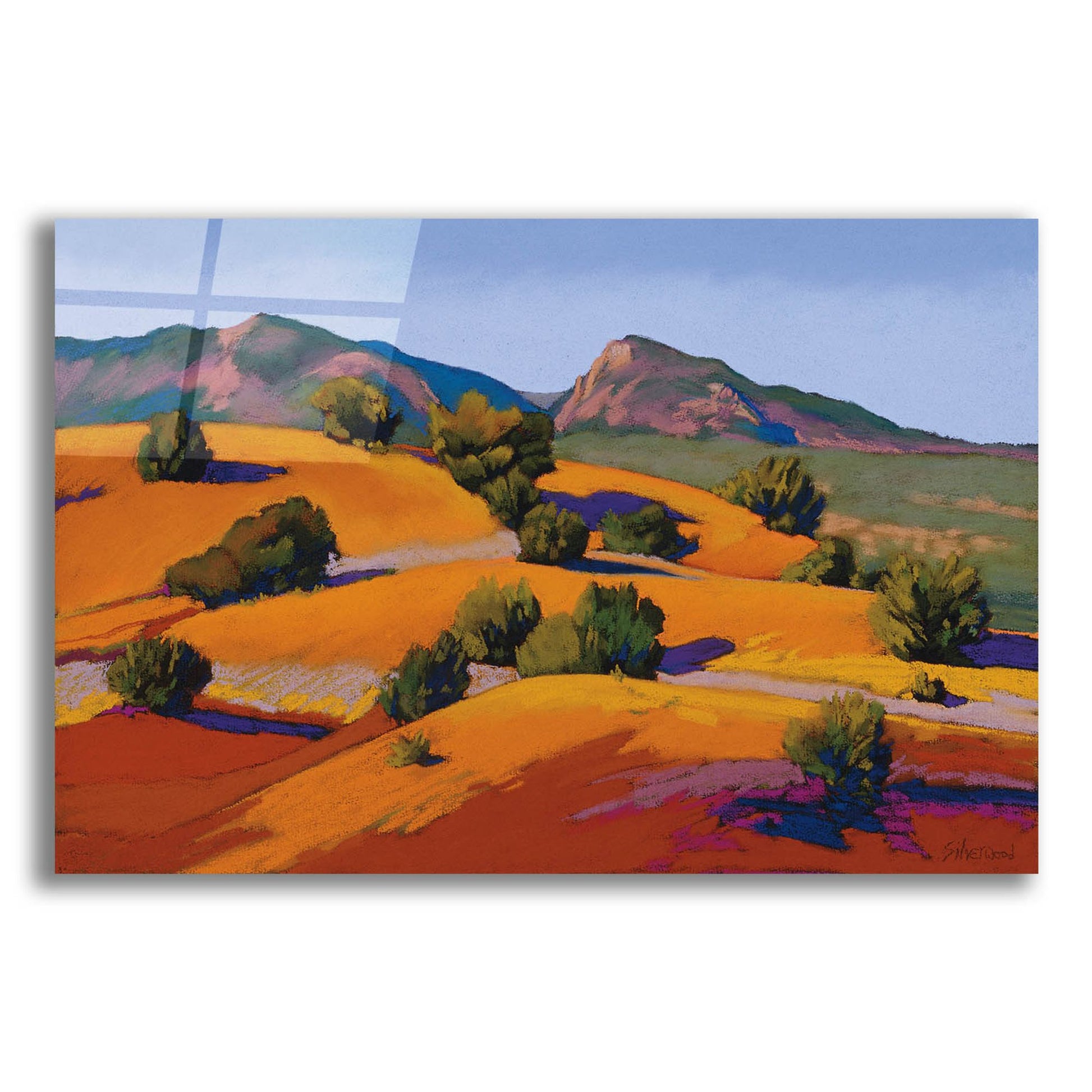 Epic Art ' Juniper Hills' by Mary Silverwood, Acrylic Glass Wall Art