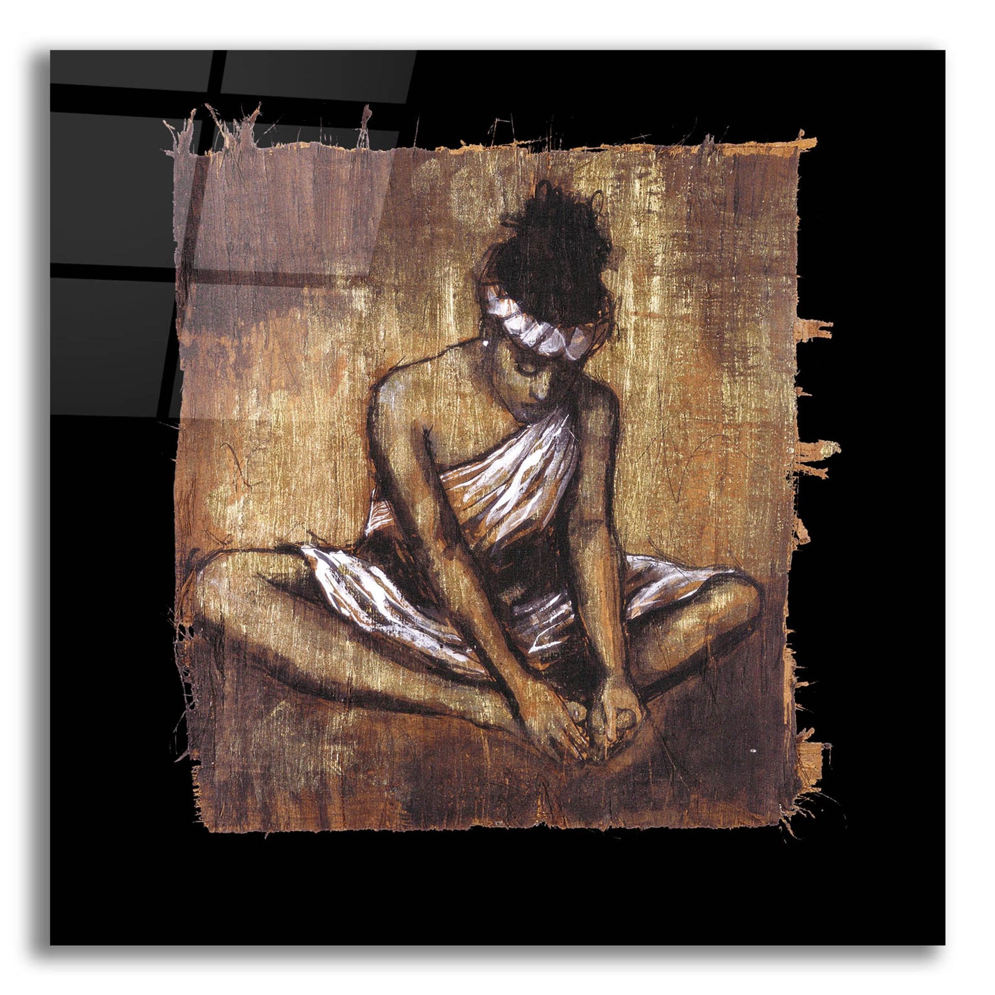 Epic Art ' Soulful Grace II' by Monica Stewart, Acrylic Glass Wall Art