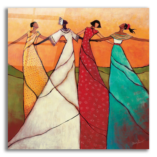 Epic Art ' Unity' by Monica Stewart, Acrylic Glass Wall Art