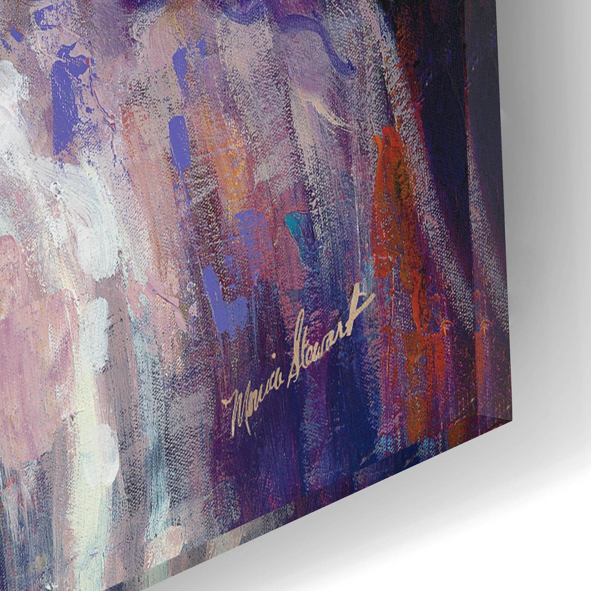 Epic Art ' Peaceful Moment' by Monica Stewart, Acrylic Glass Wall Art,12x16