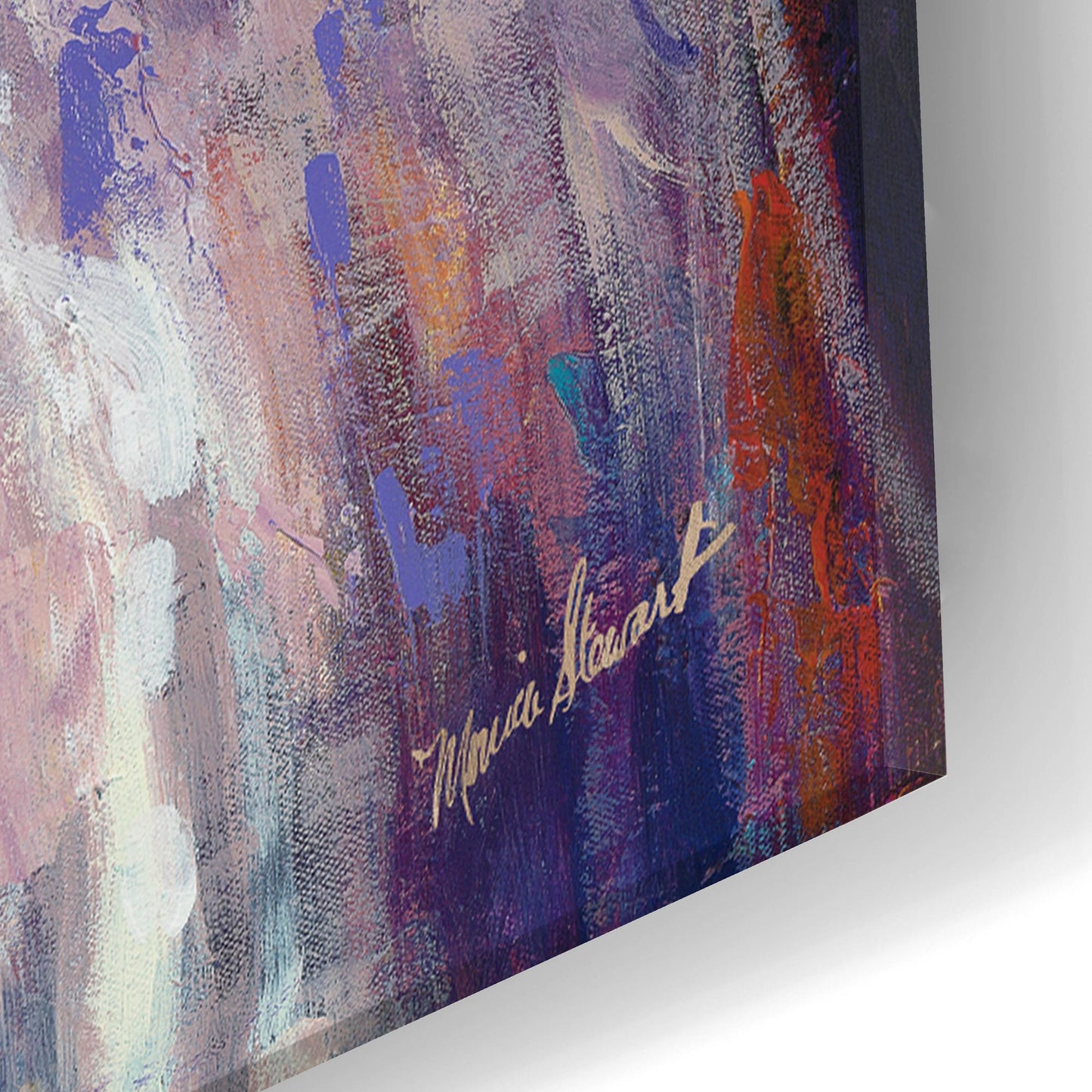 Epic Art ' Peaceful Moment' by Monica Stewart, Acrylic Glass Wall Art,16x24